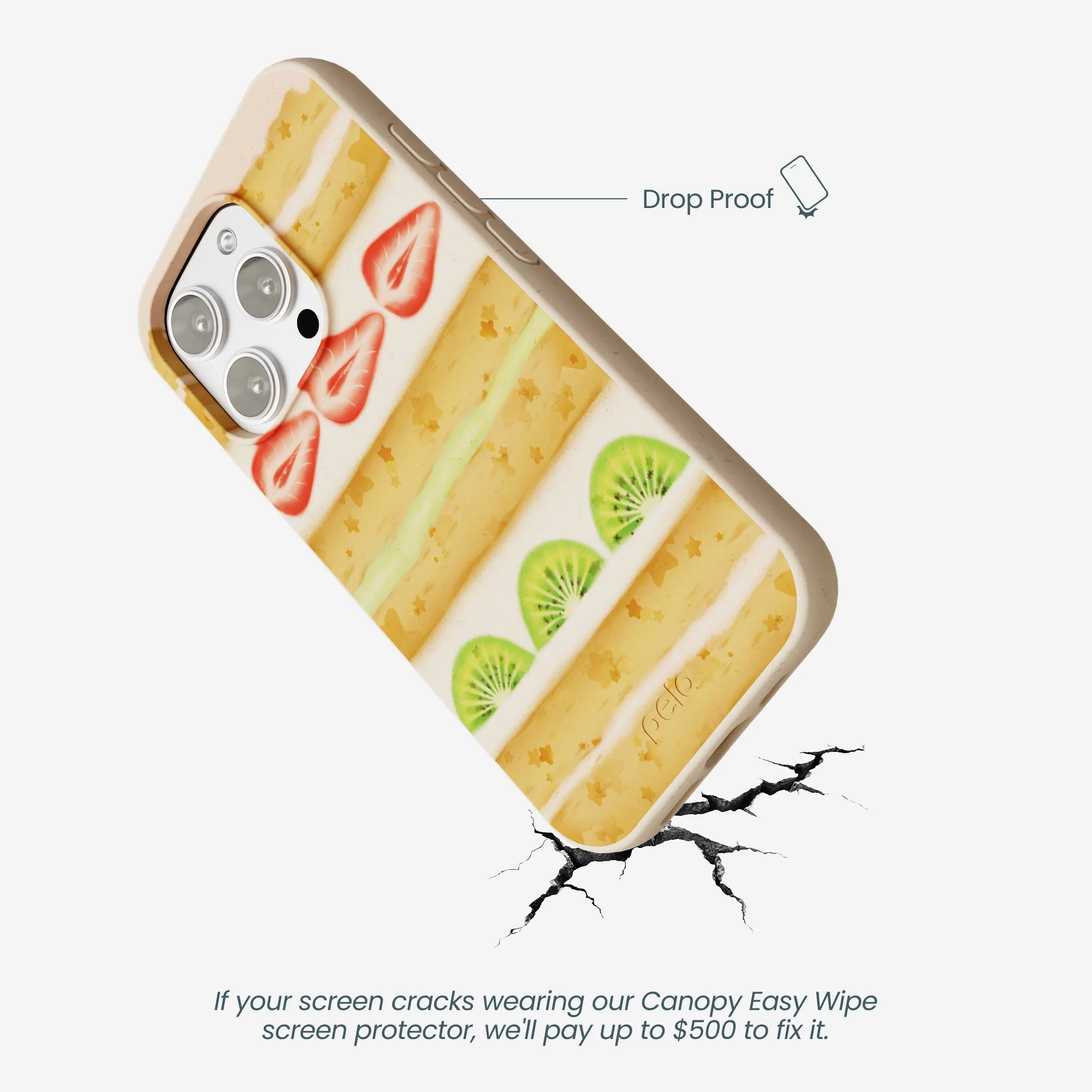 Seashell Fruit Cake iPhone 16 Pro Max Case - Image 5