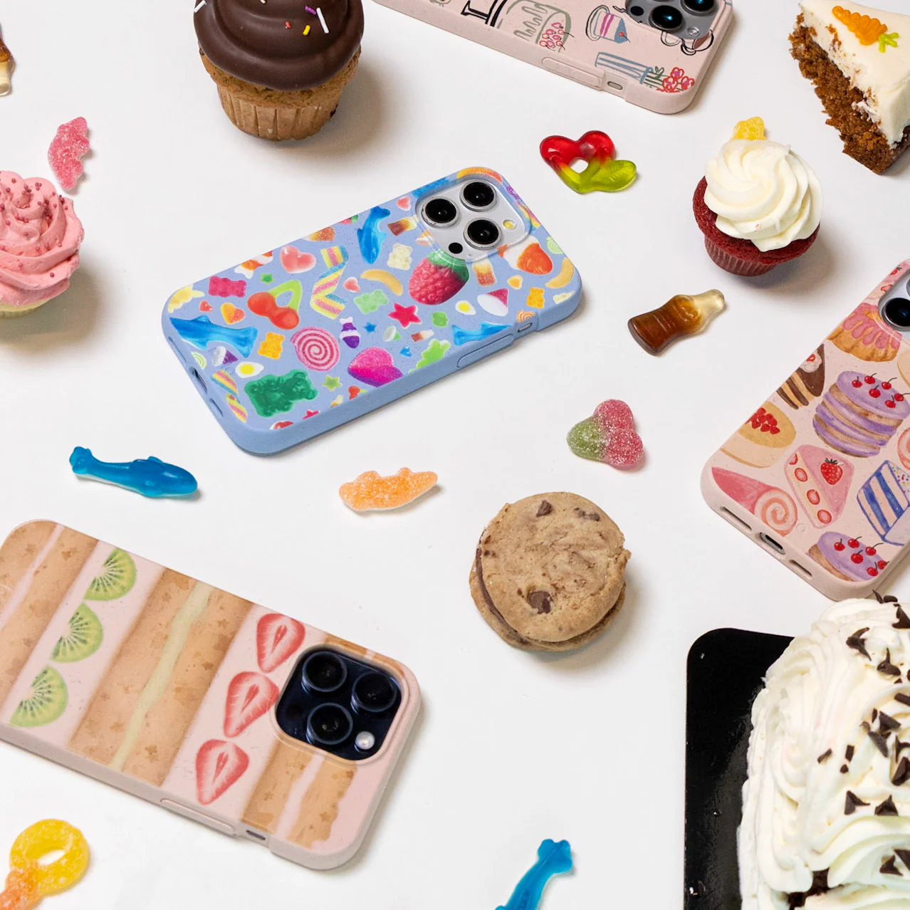 Seashell Fruit Cake Samsung Galaxy S23+(Plus) Case - Image 5