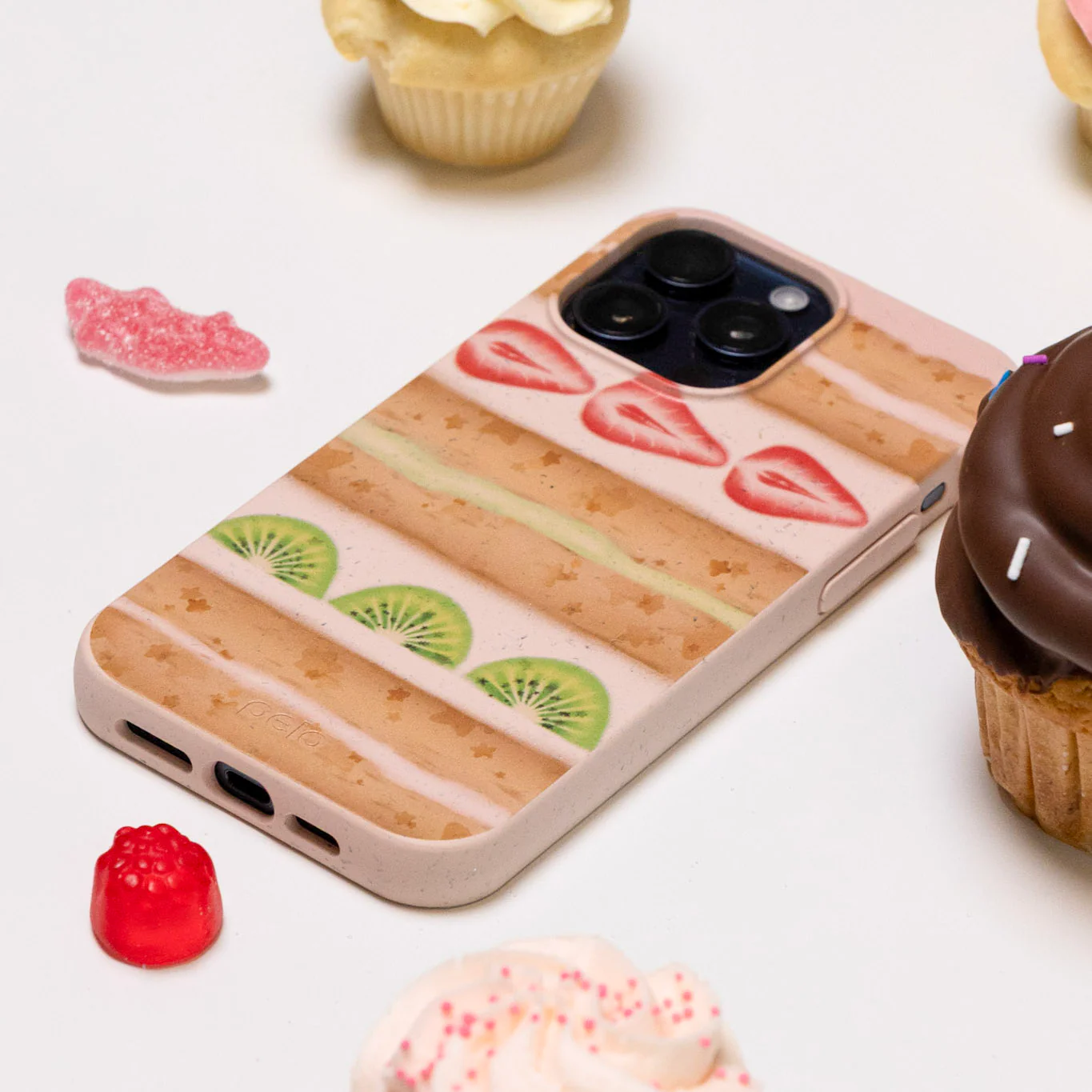 Seashell Fruit Cake Samsung Galaxy S26+(Plus) Case - Image 2