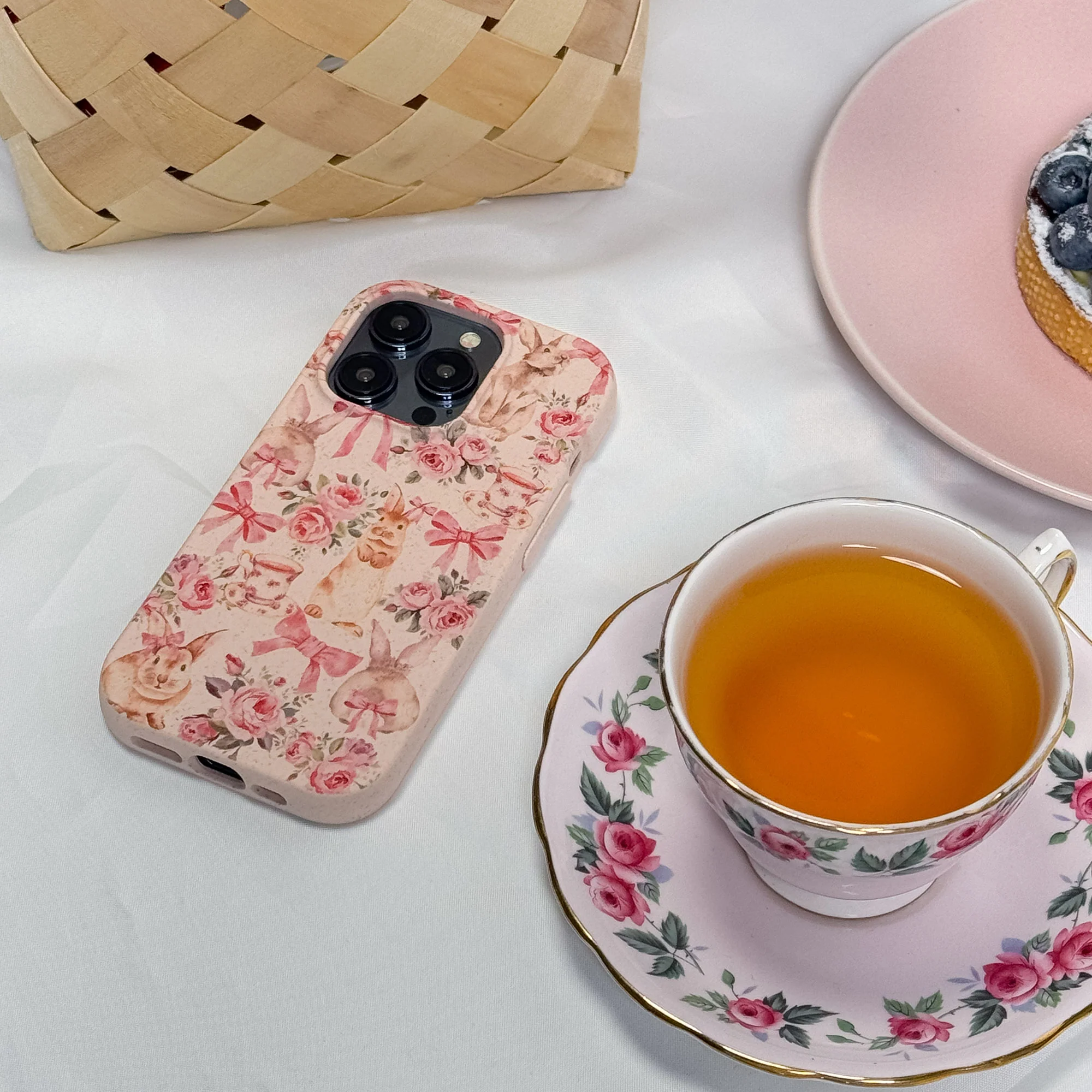 Seashell Garden Party iPhone 14 Plus Case - Image 6