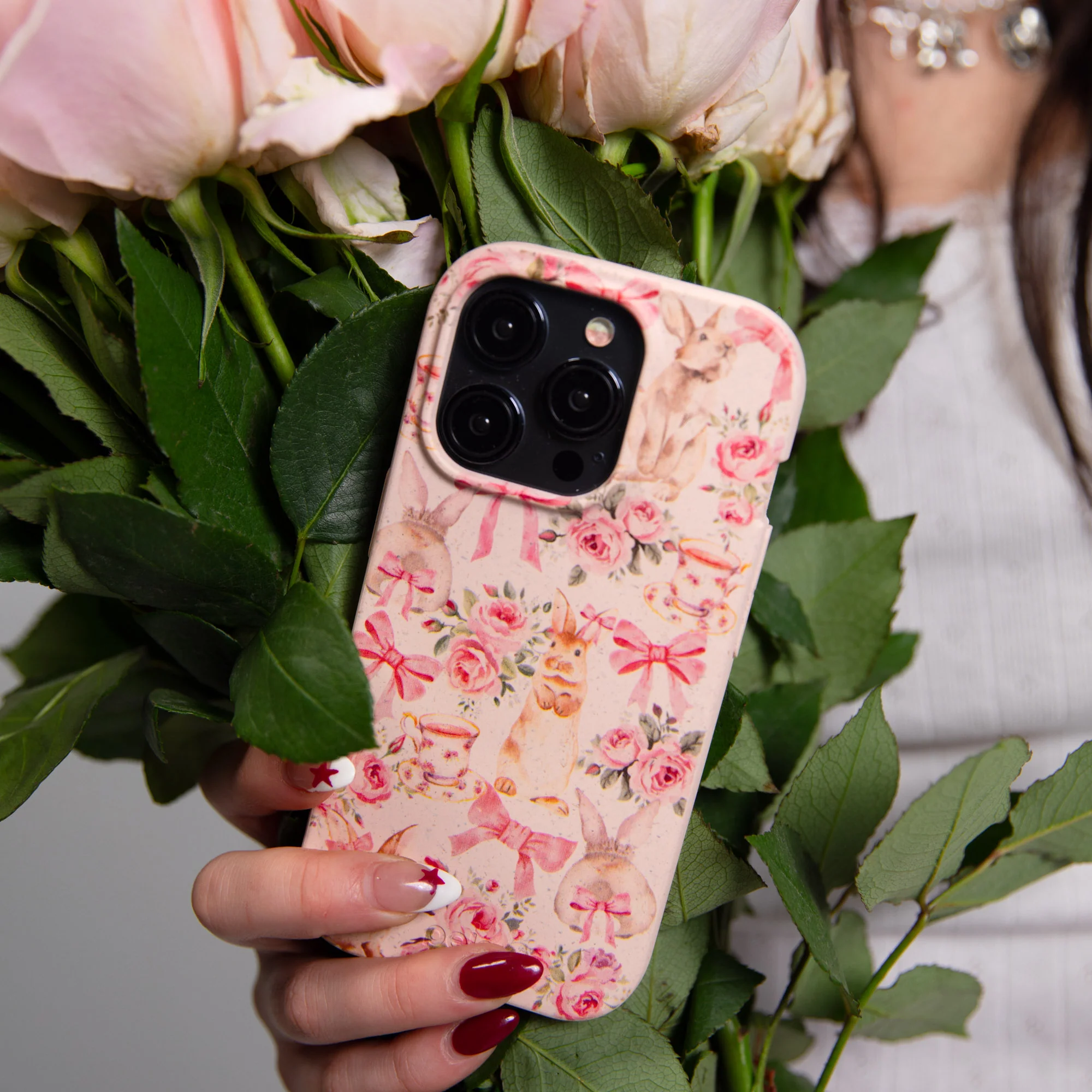 Seashell Garden Party iPhone 14 Plus Case - Image 9