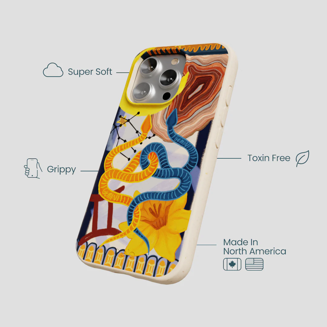 Seashell Gemini Twin iPhone 16 Pro Case - Image 4