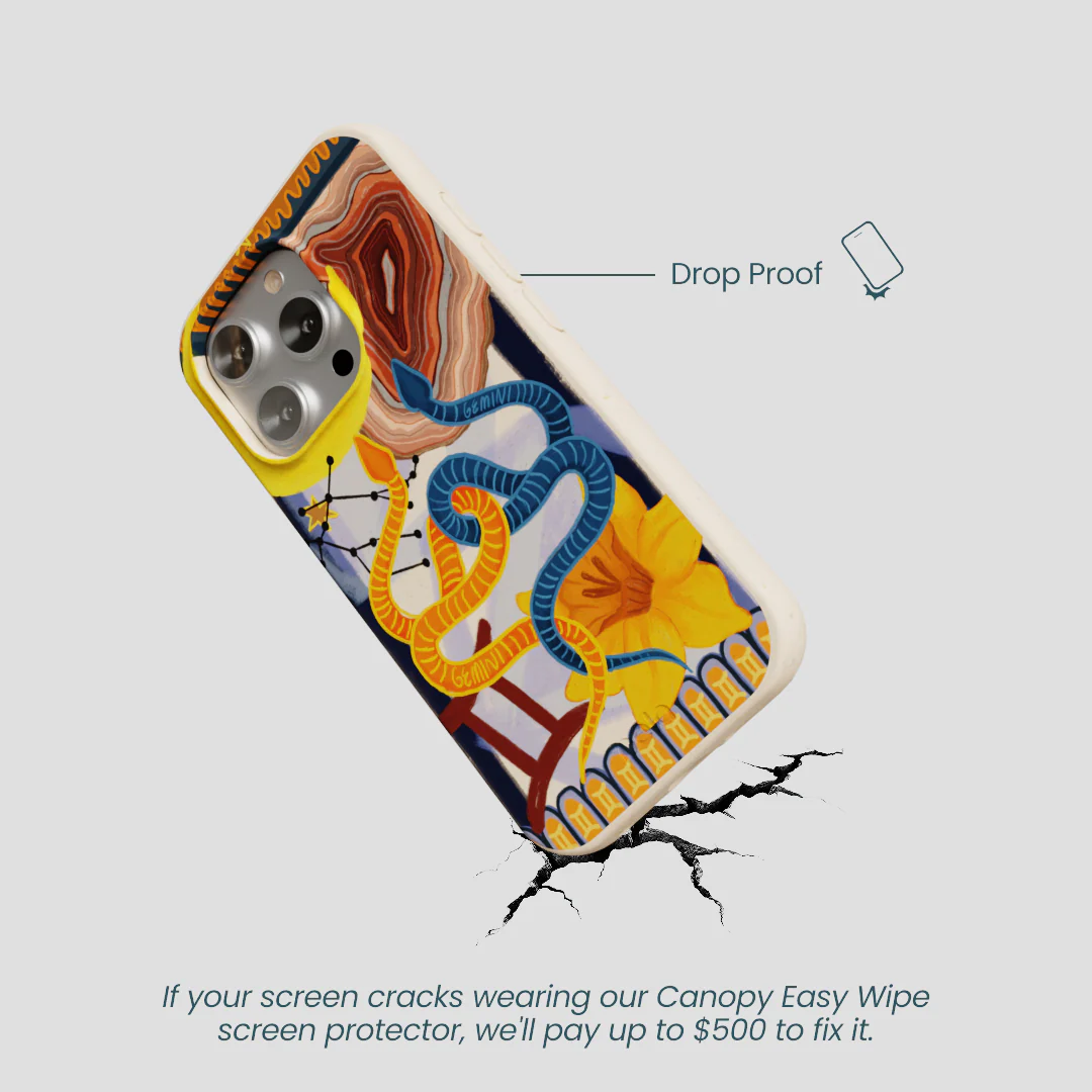 Seashell Gemini Twin iPhone 16 Pro Case - Image 5