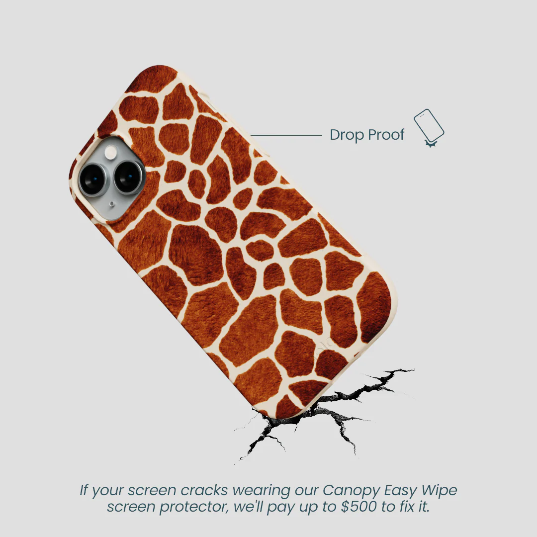 Seashell Giraffe iPhone 14 Case - Image 5