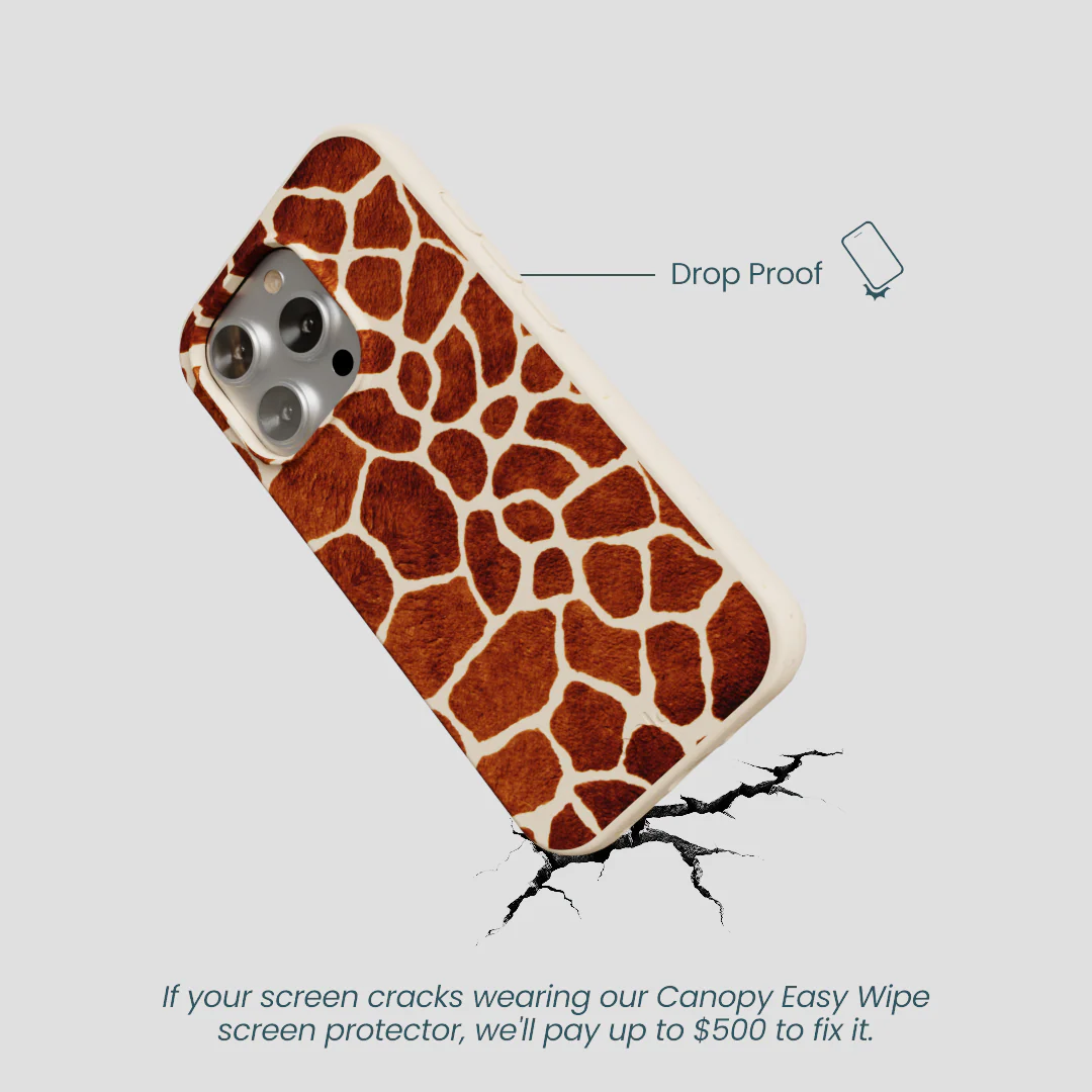 Seashell Giraffe iPhone 16 Pro Case - Image 5