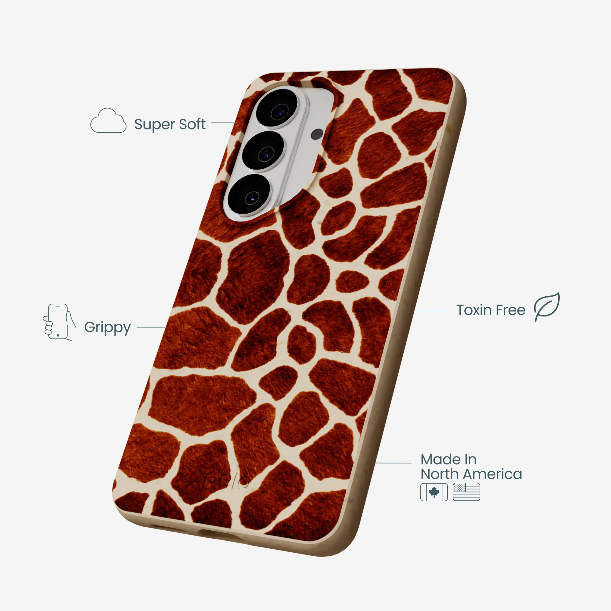 Seashell Giraffe Samsung Galaxy S26 Case - Image 4