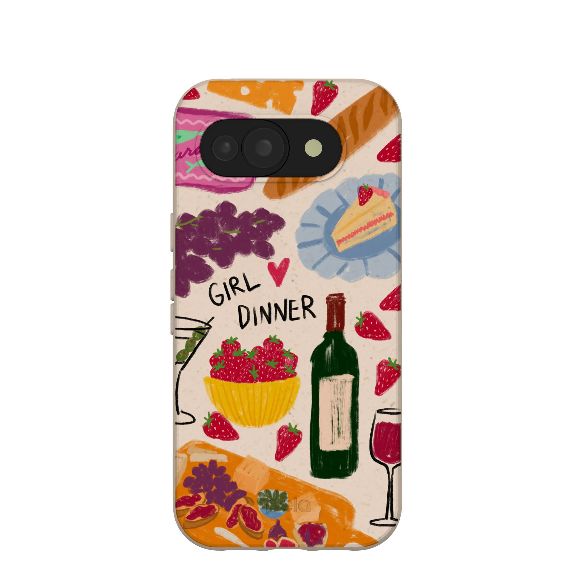 Seashell Girl Dinner Google Pixel 10a Case