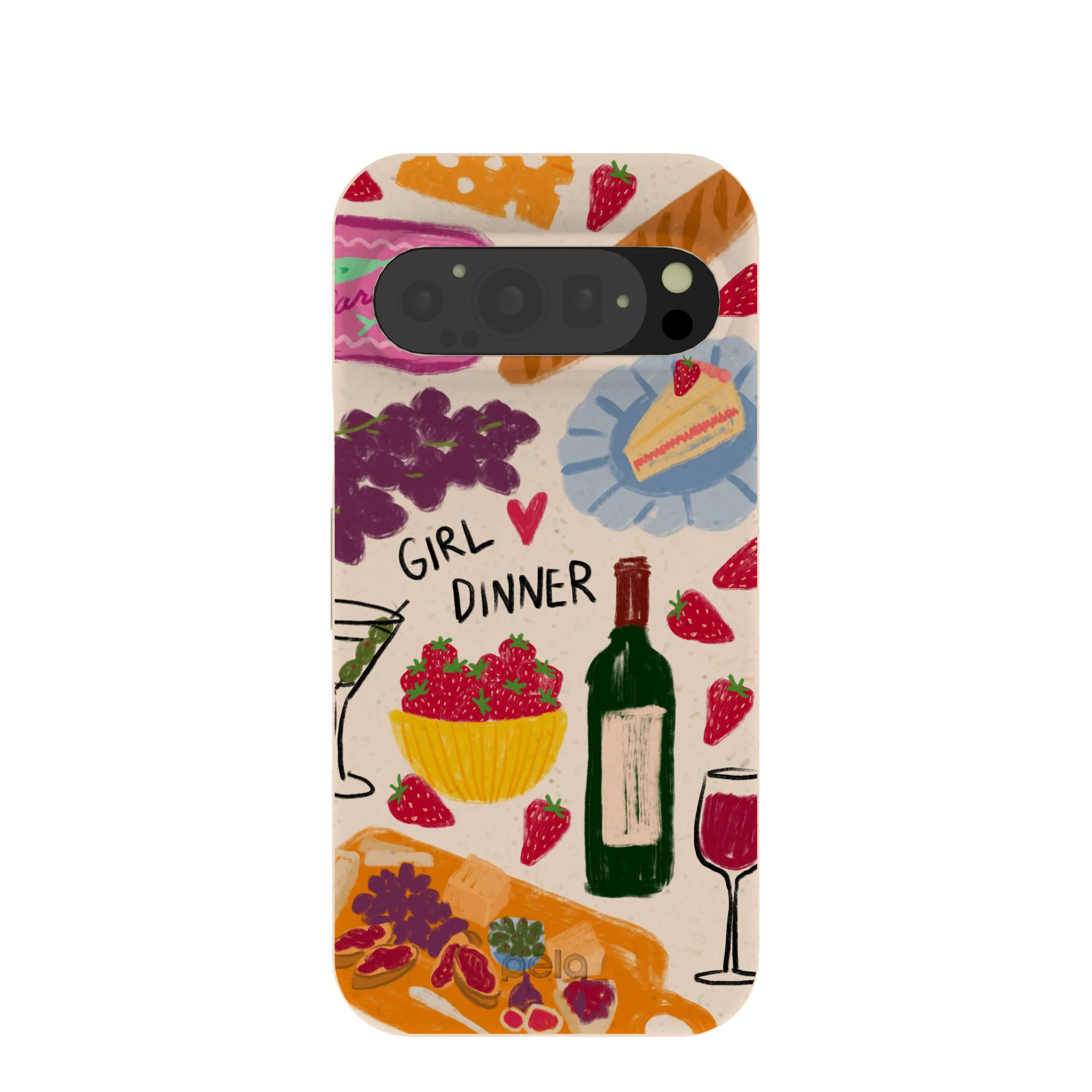 Seashell Girl Dinner Google Pixel 9/9 Pro Case