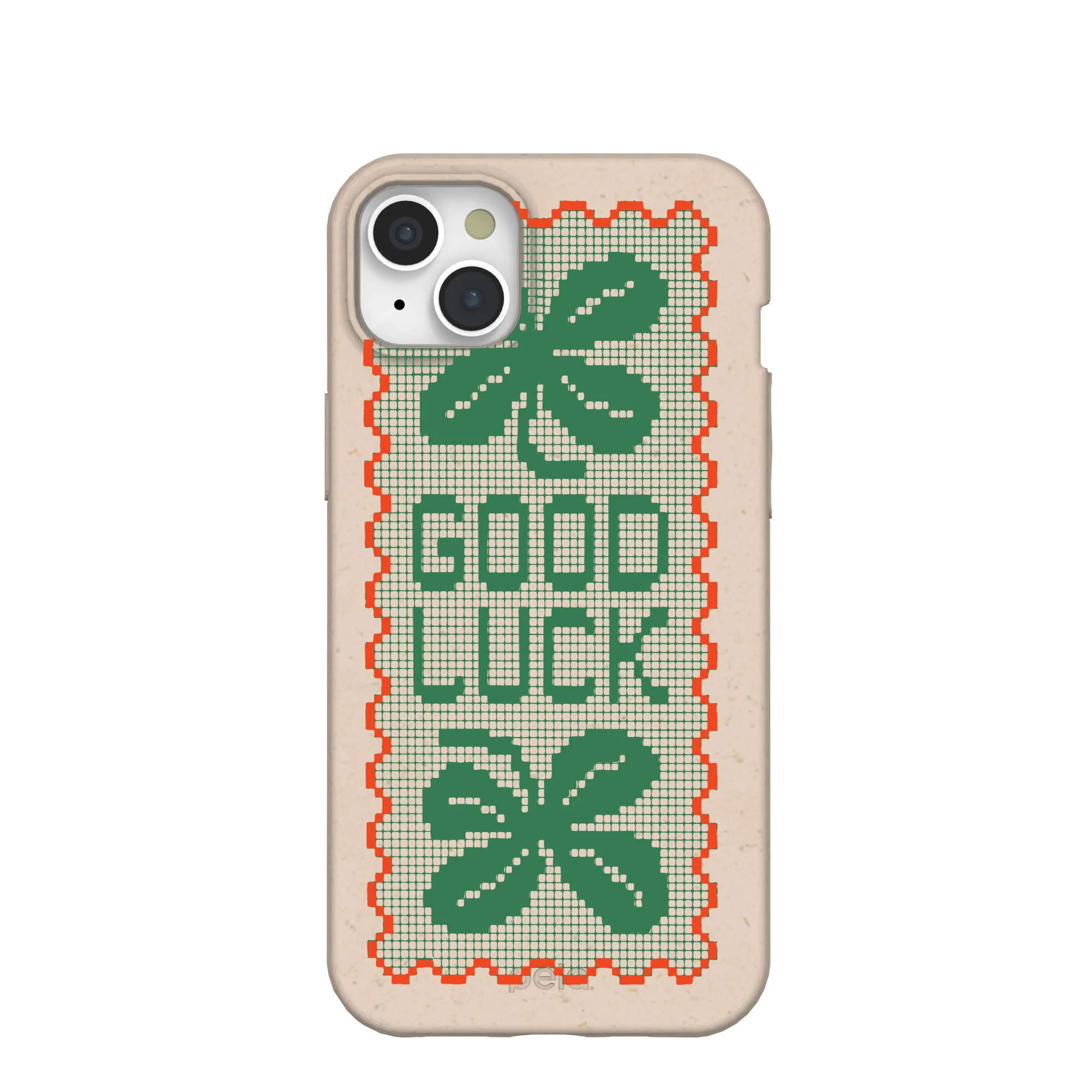 Seashell Good Luck Lace iPhone 15 Plus Case