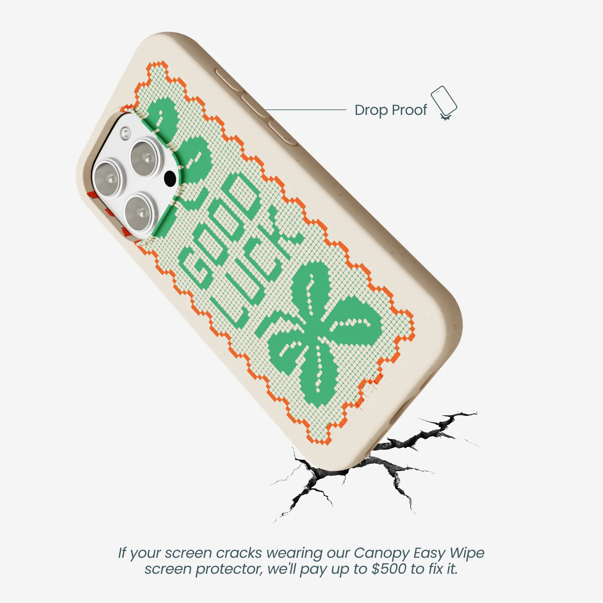 Seashell Good Luck Lace iPhone 16 Pro Max Case - Image 5