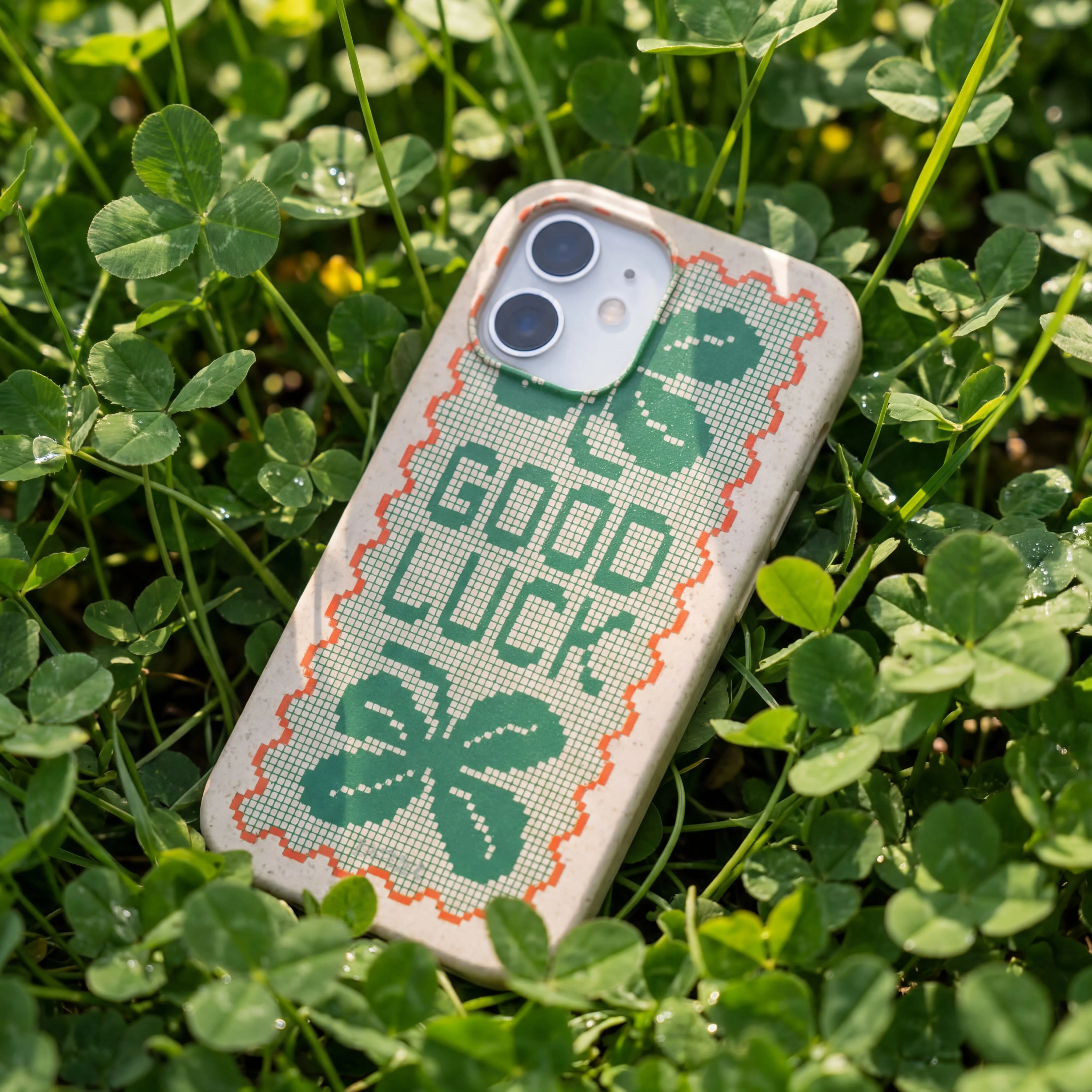 Seashell Good Luck Lace iPhone 17 Case - Image 2