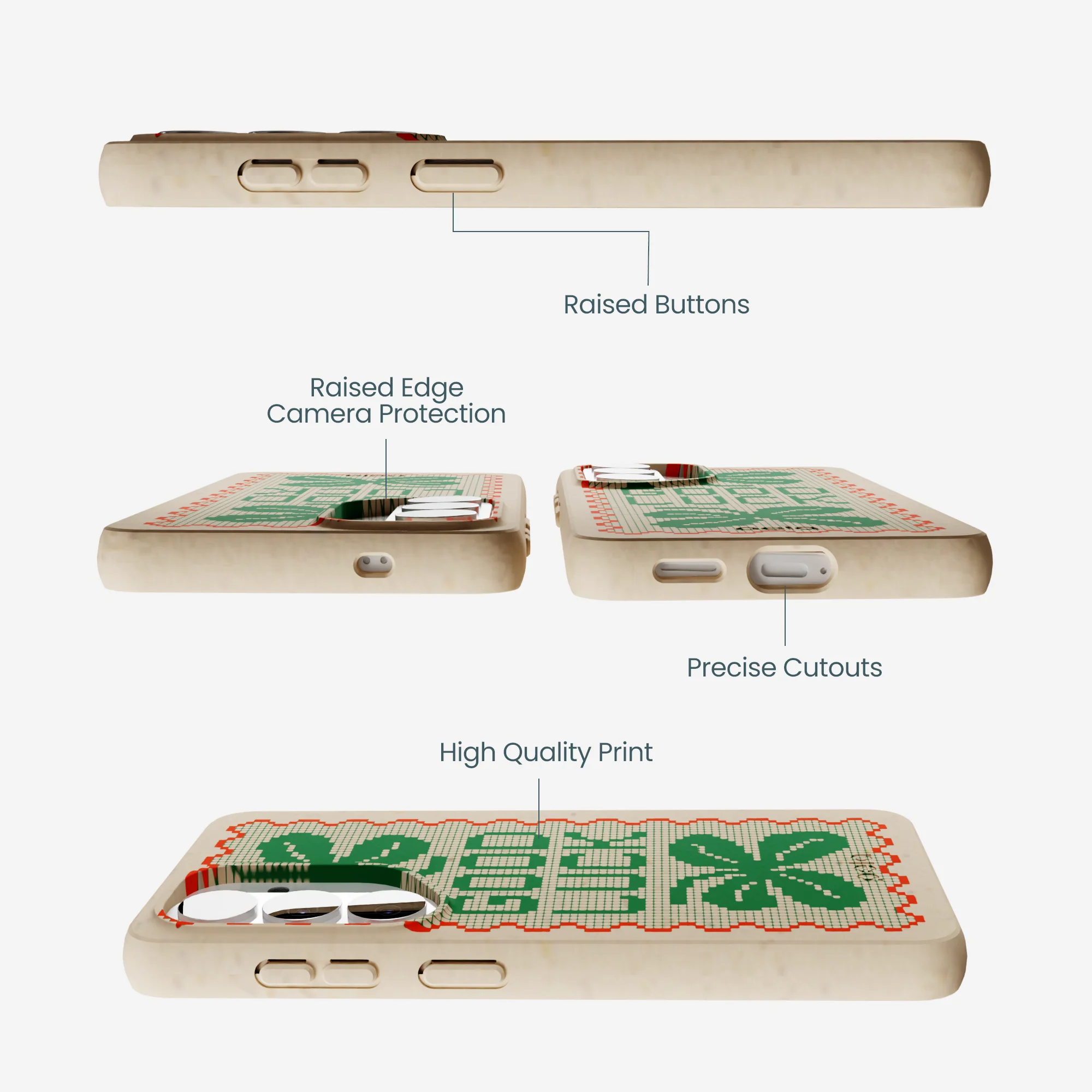 Seashell Good Luck Lace Samsung Galaxy S26 Case - Image 3
