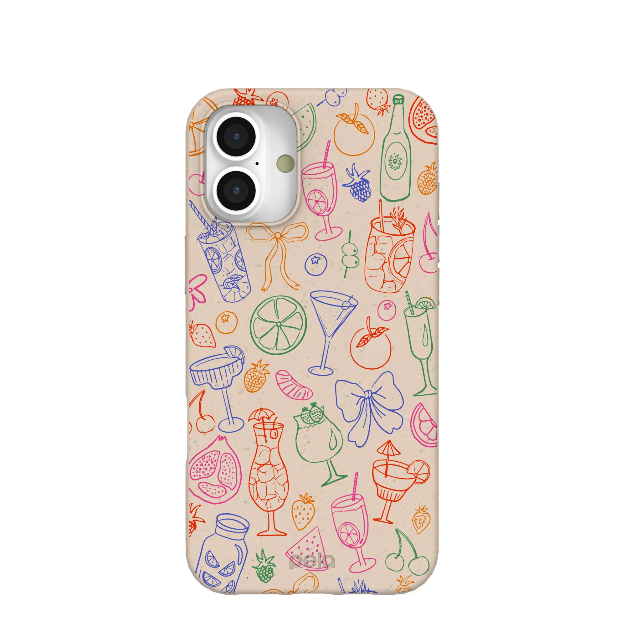 Seashell Happy Hour iPhone 16 Plus Case