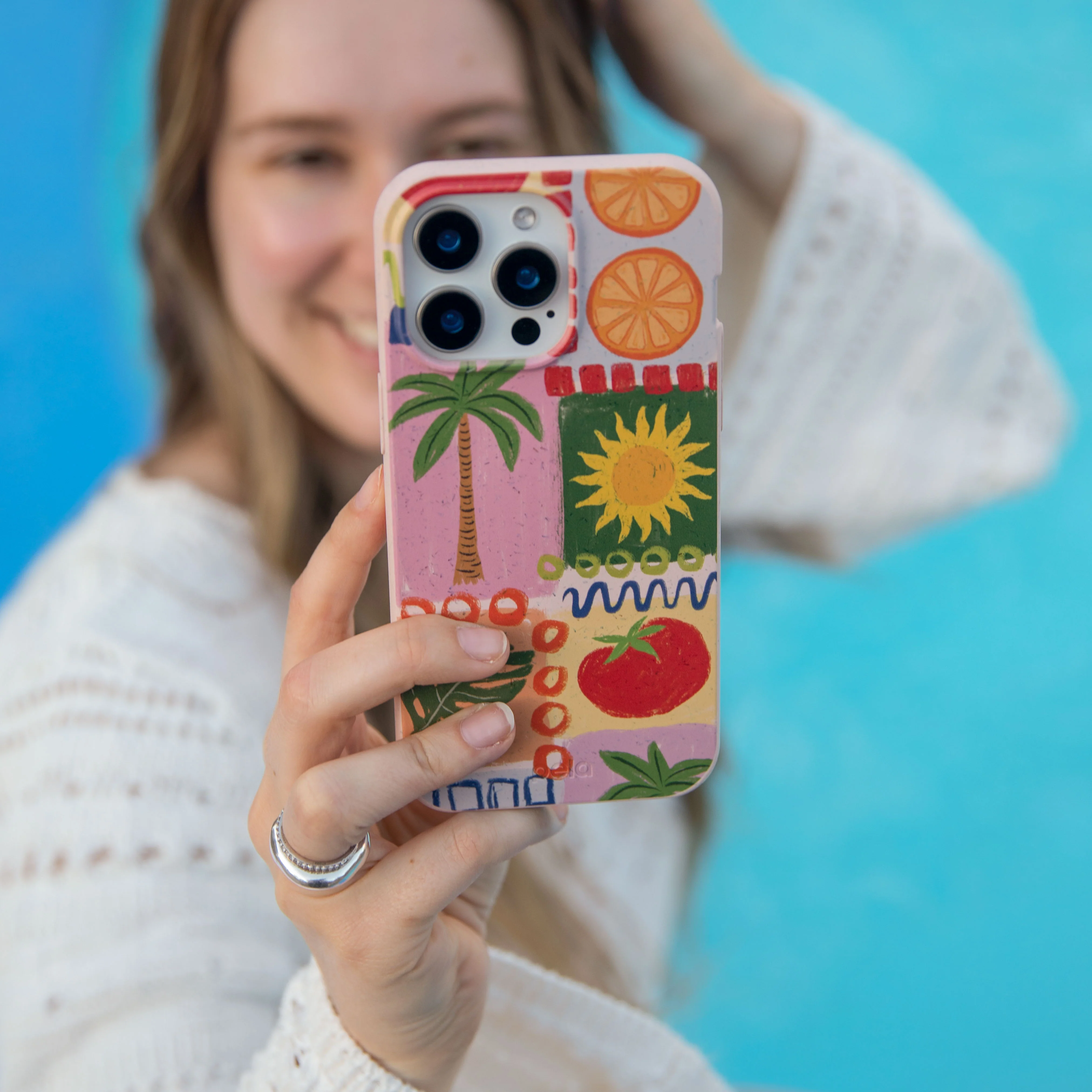 Seashell Hello Sunshine Google Pixel 8a Case - Image 6