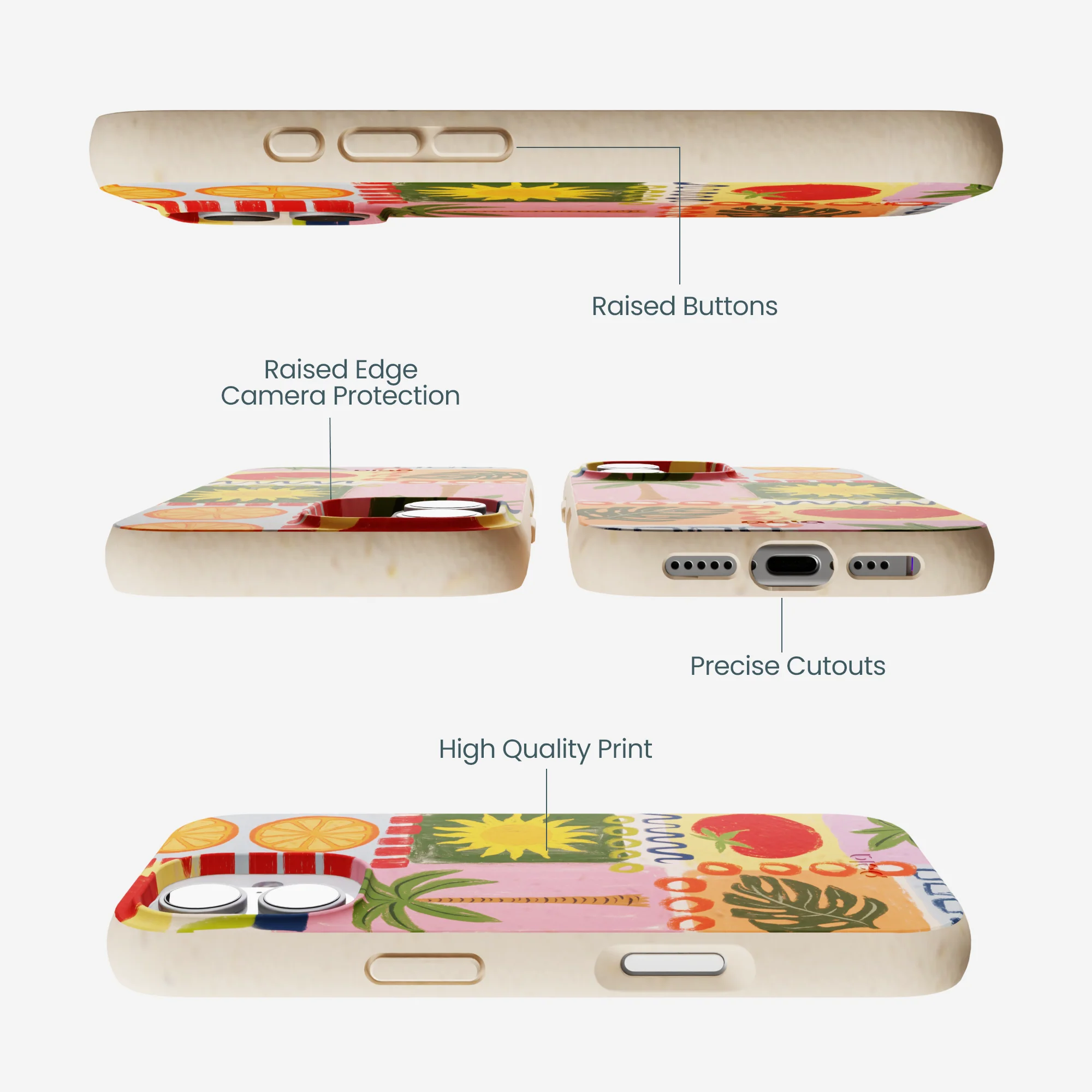 Seashell Hello Sunshine iPhone 17 Case - Image 3