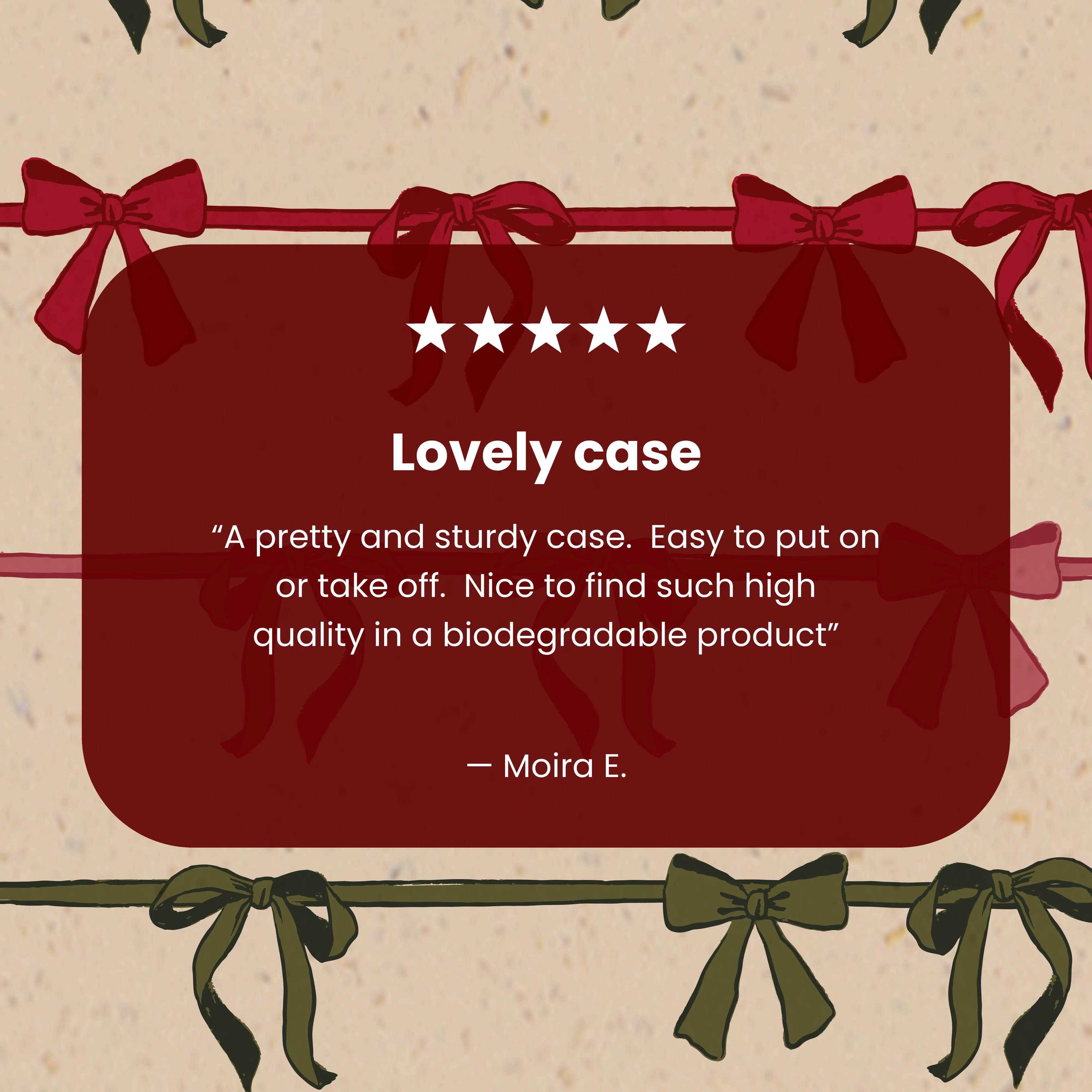 Seashell Holiday Bows iPhone 17 Case - Image 7
