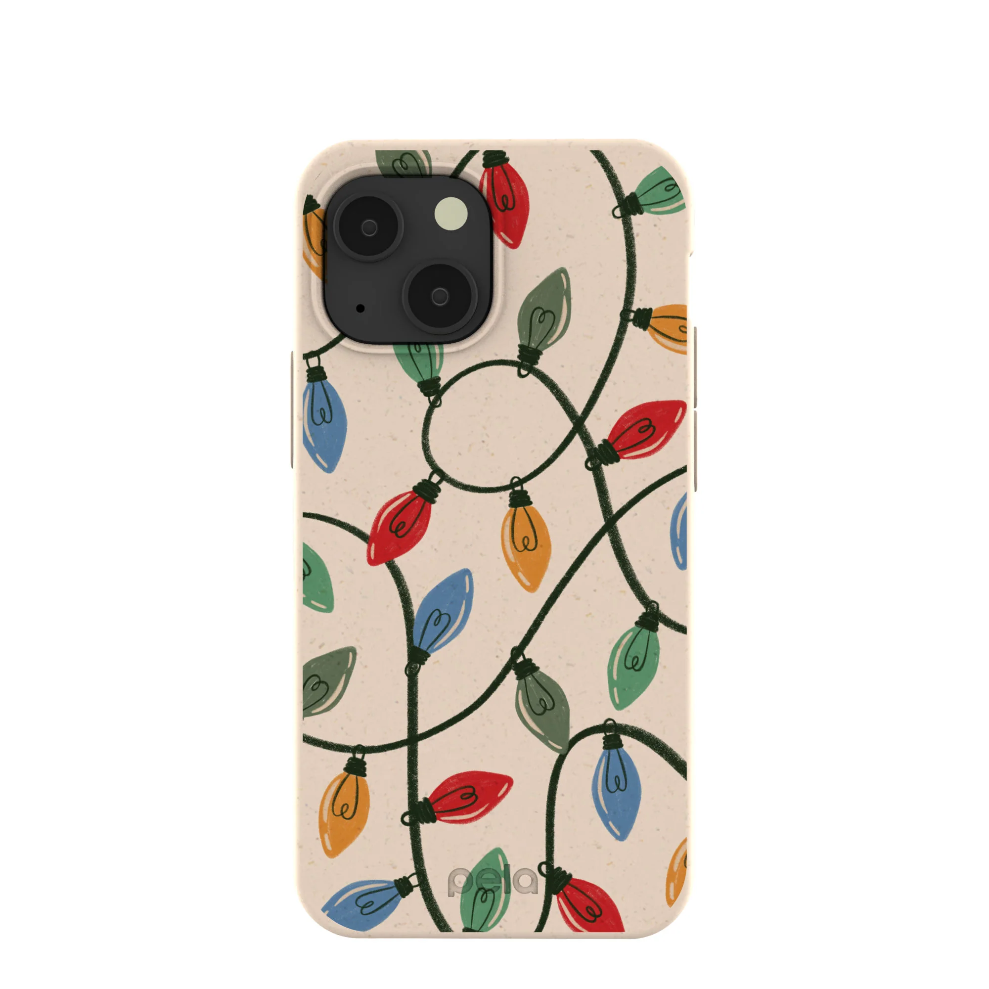 Seashell Holiday Lights iPhone 13 Mini Case