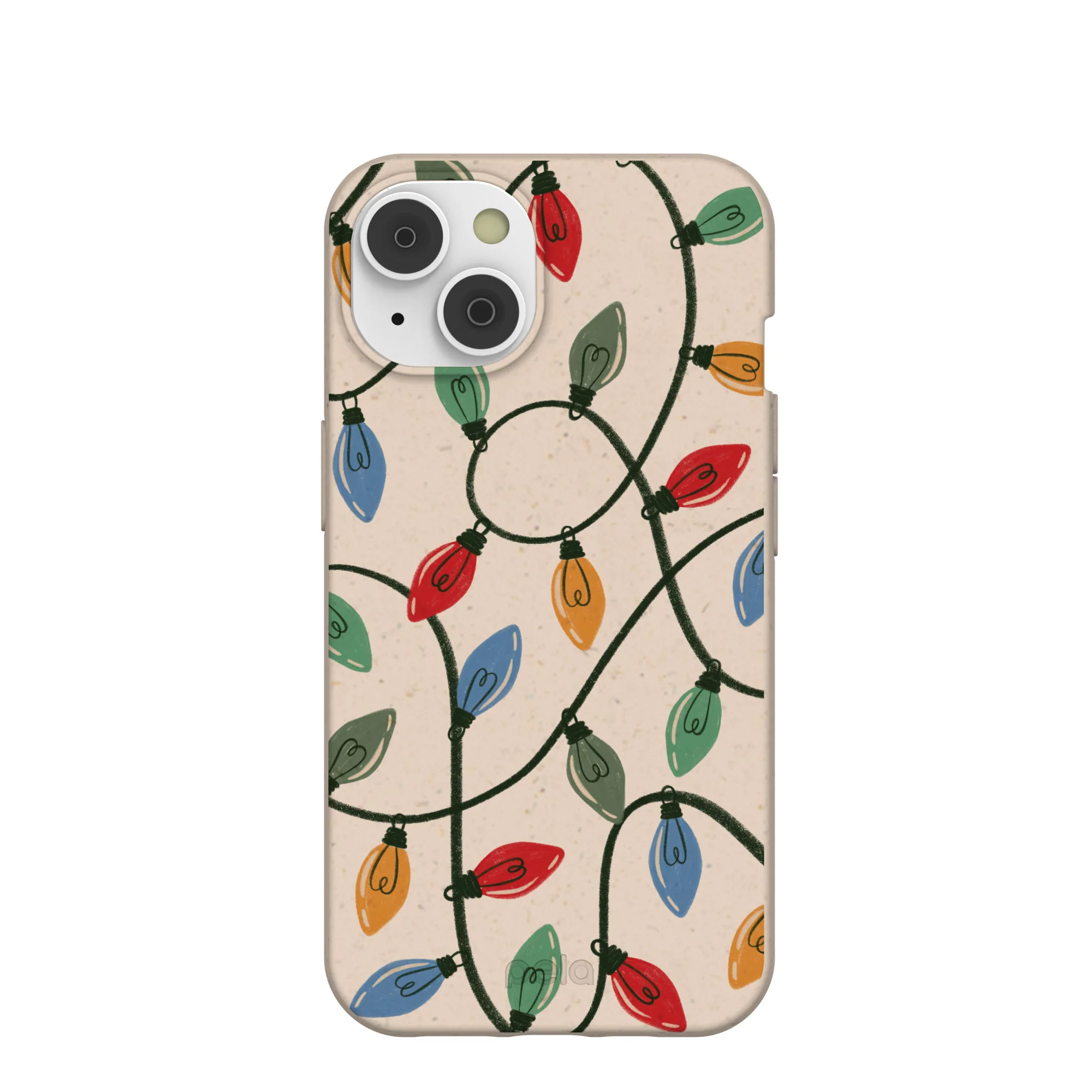Seashell Holiday Lights iPhone 14 Case