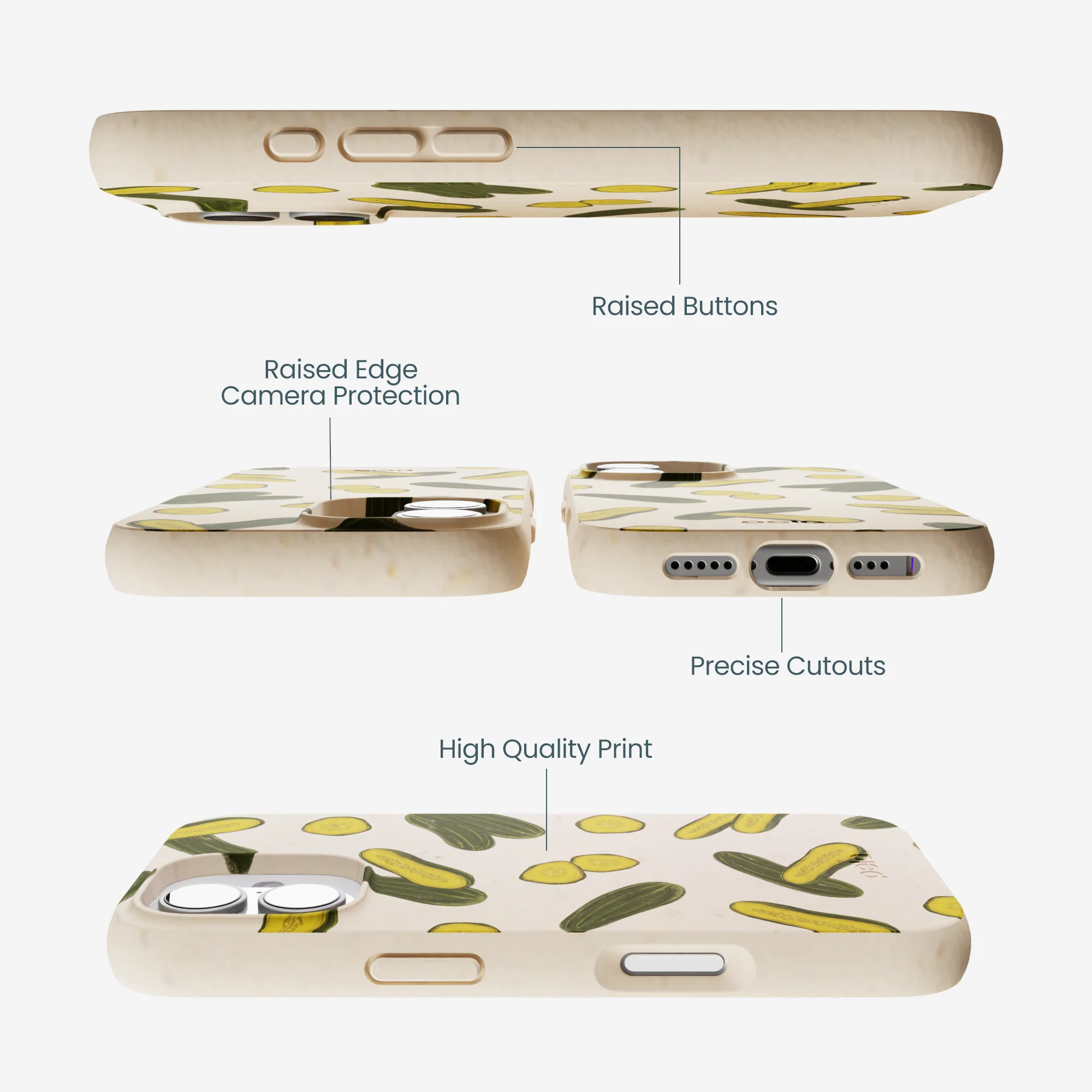 Seashell In a Pickle iPhone 17 Case - Image 3