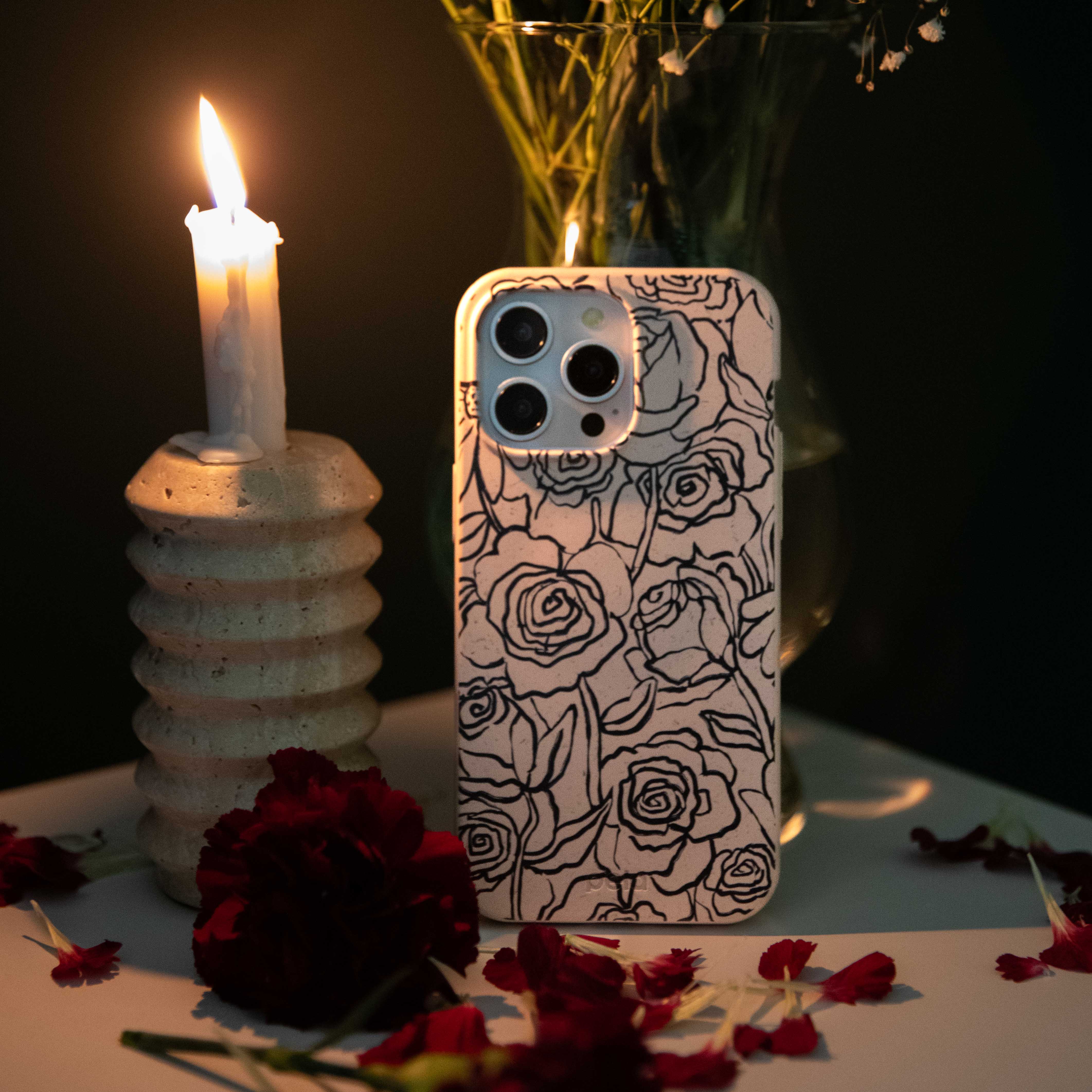 Seashell Inked Blooms iPhone 11 Case - Image 2