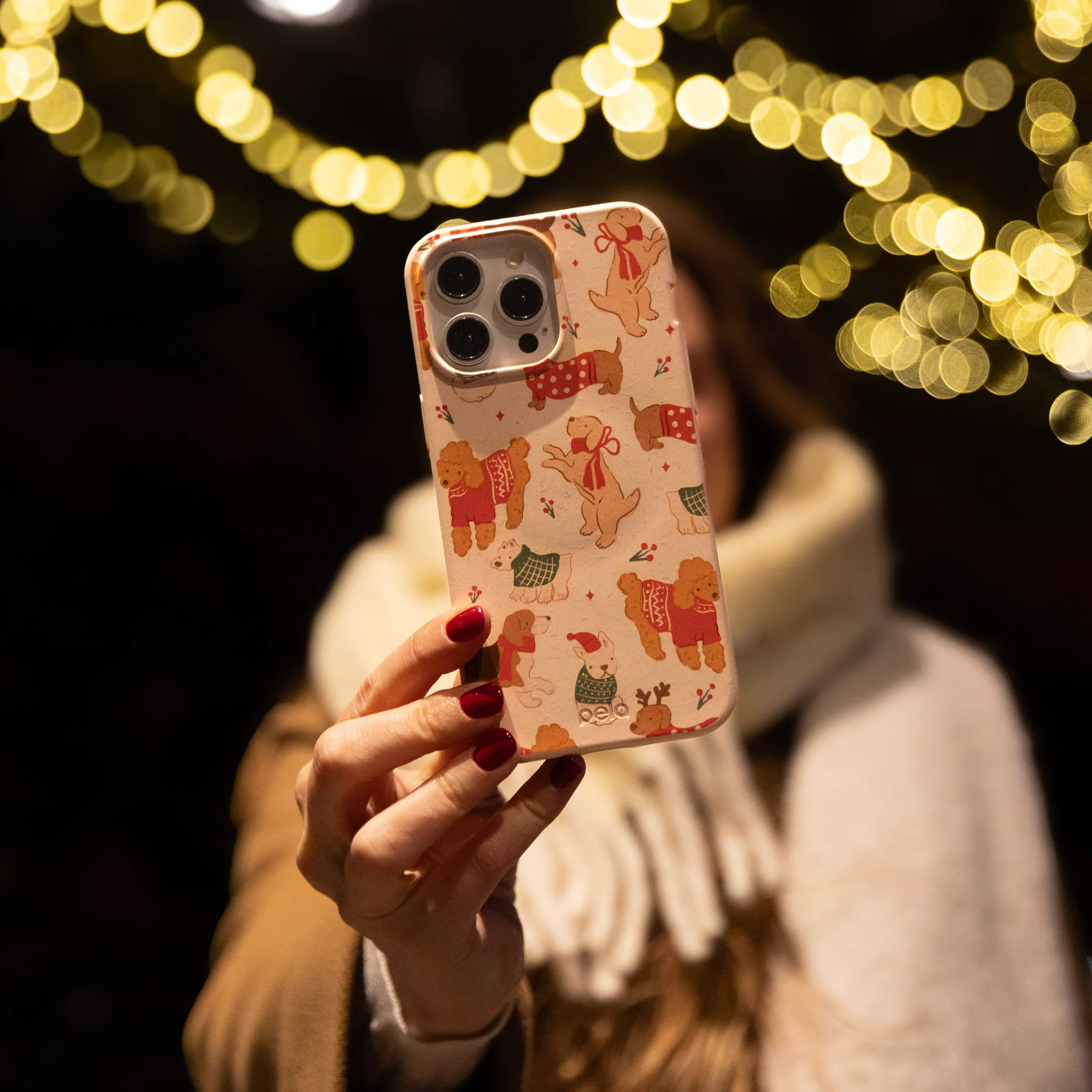 Seashell Jolly Doggos iPhone 13 Case - Image 5