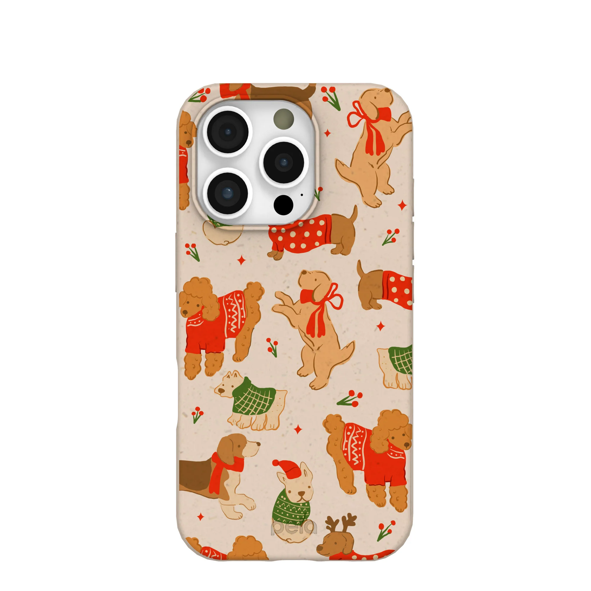 Seashell Jolly Doggos iPhone 16 Pro Case