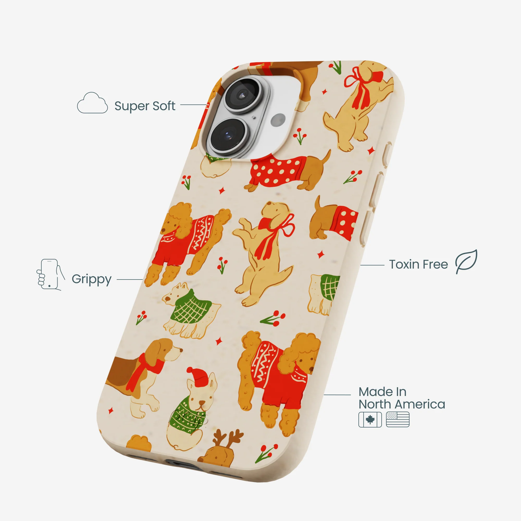 Seashell Jolly Doggos iPhone 17 Case - Image 4