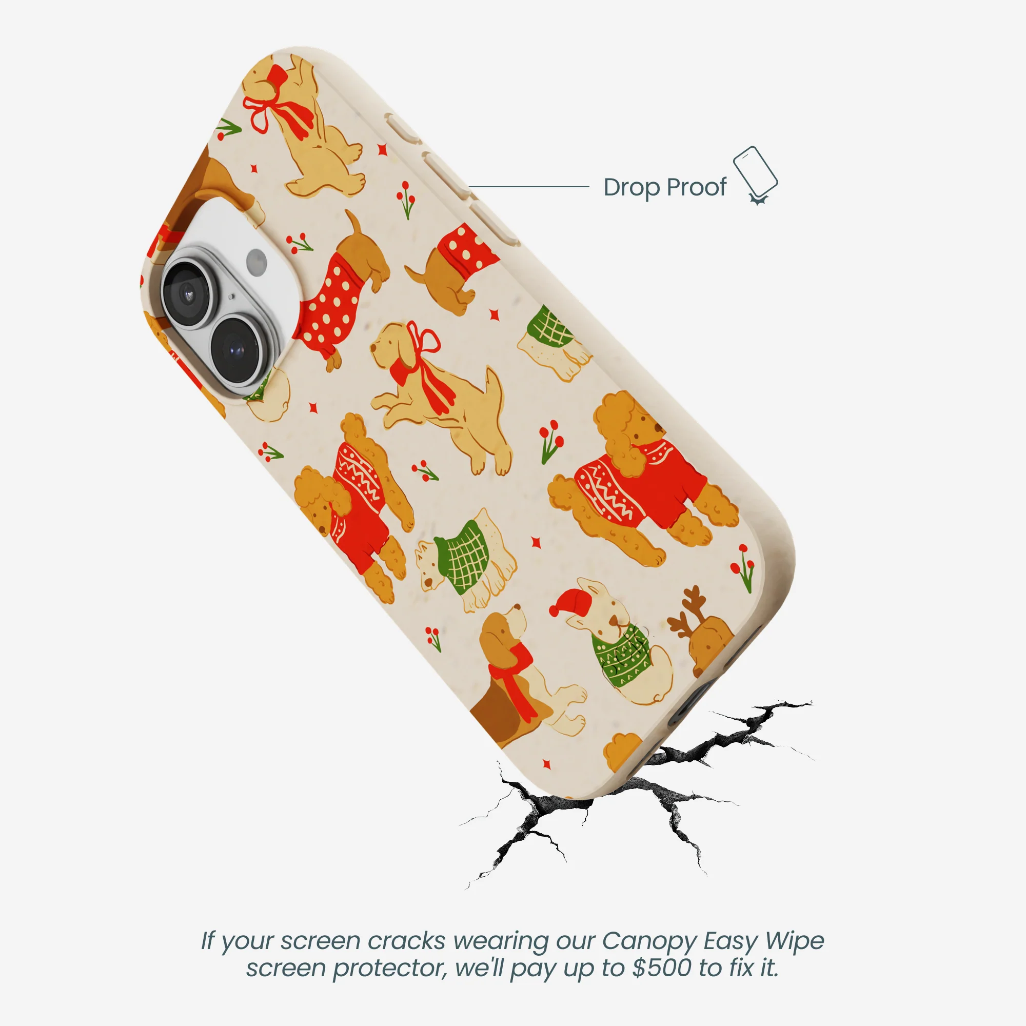 Seashell Jolly Doggos iPhone 17 Case - Image 5