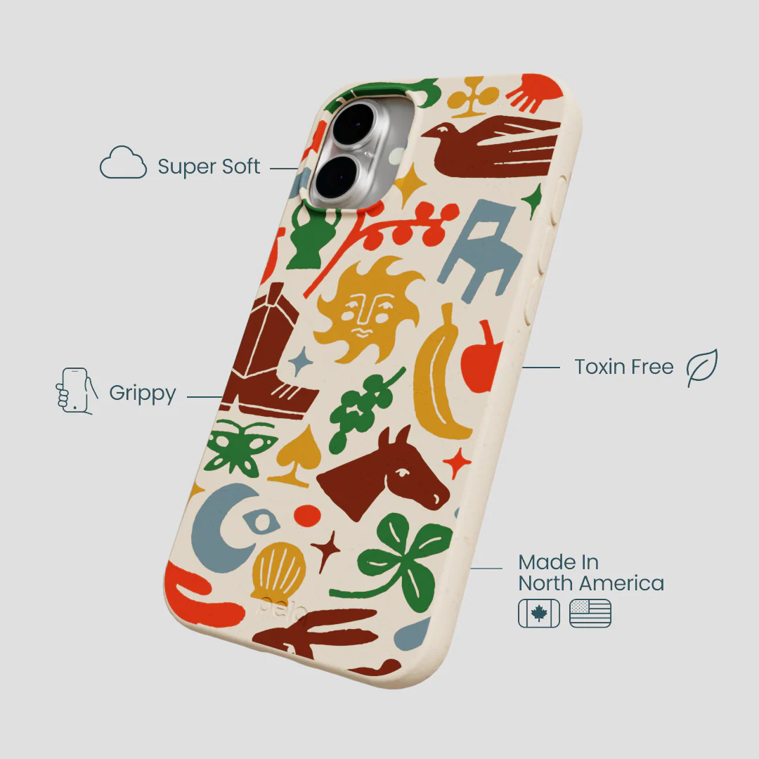 Seashell Junk Drawer iPhone 16 Plus Case - Image 4