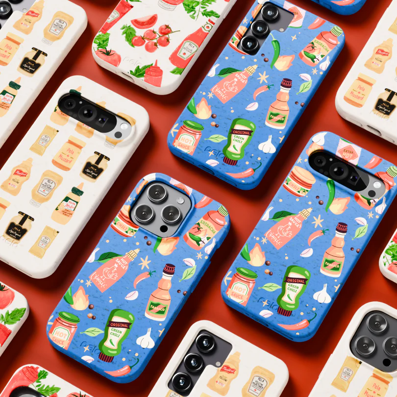 Seashell Ketchup Party iPhone 13 Case - Image 8