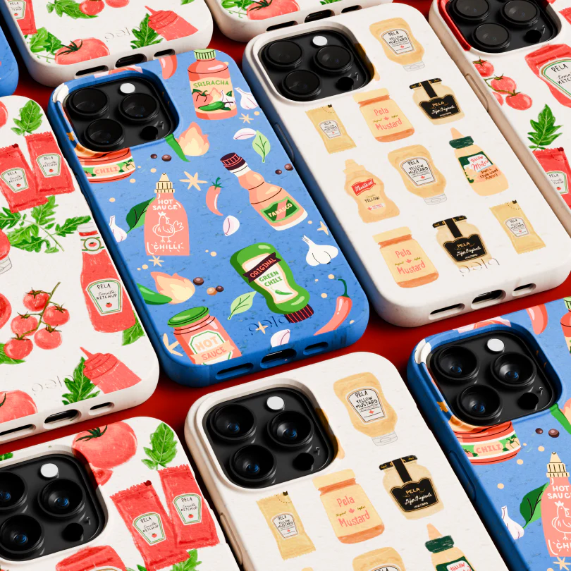 Seashell Ketchup Party iPhone 14 Case - Image 7