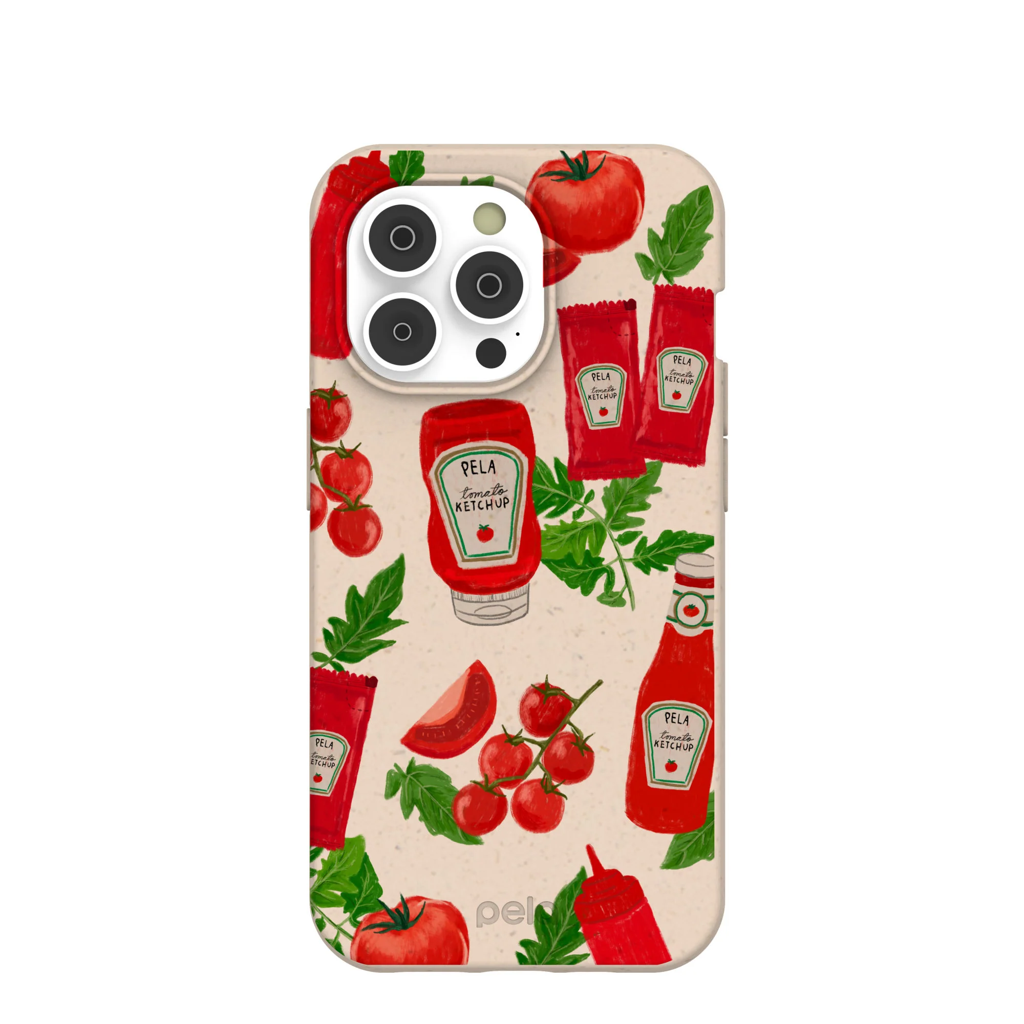Seashell Ketchup Party iPhone 14 Pro Case