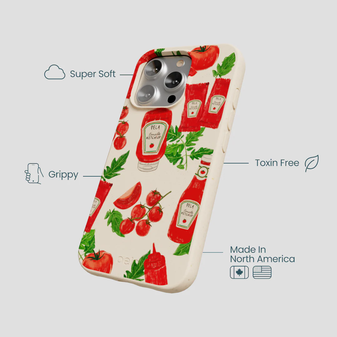 Seashell Ketchup Party iPhone 16 Pro Case - Image 4