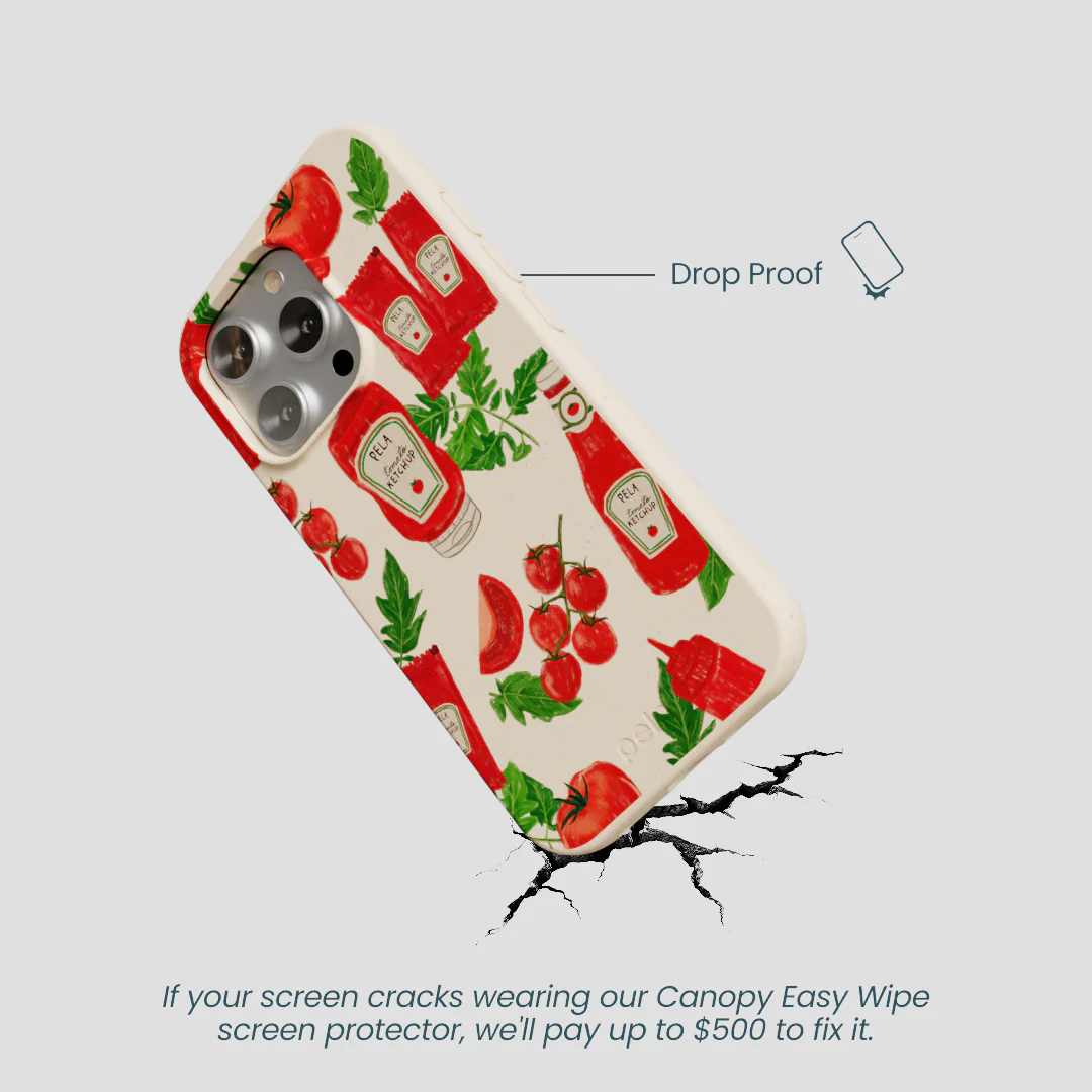 Seashell Ketchup Party iPhone 16 Pro Case - Image 5