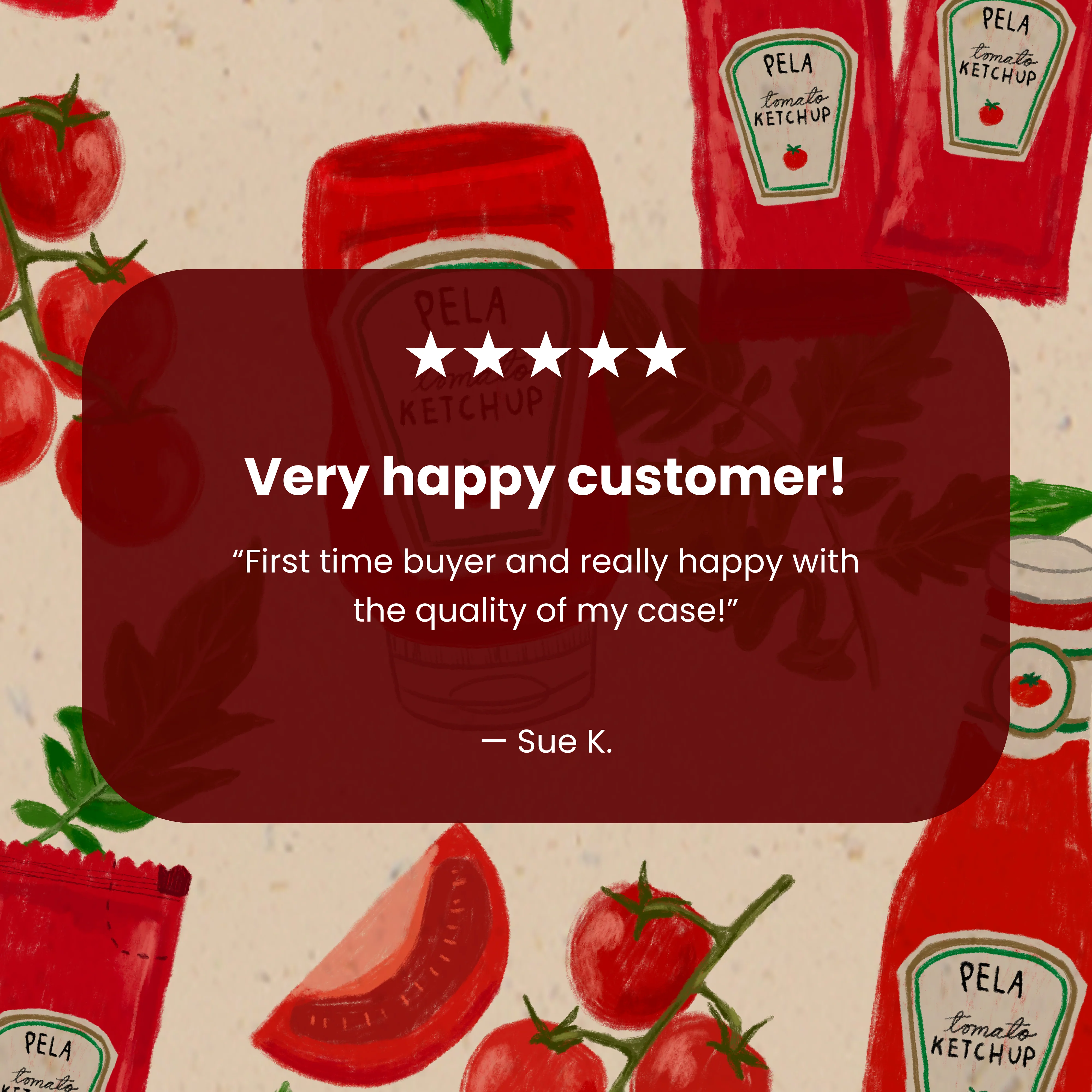 Seashell Ketchup Party Google Pixel 10a Case - Image 4
