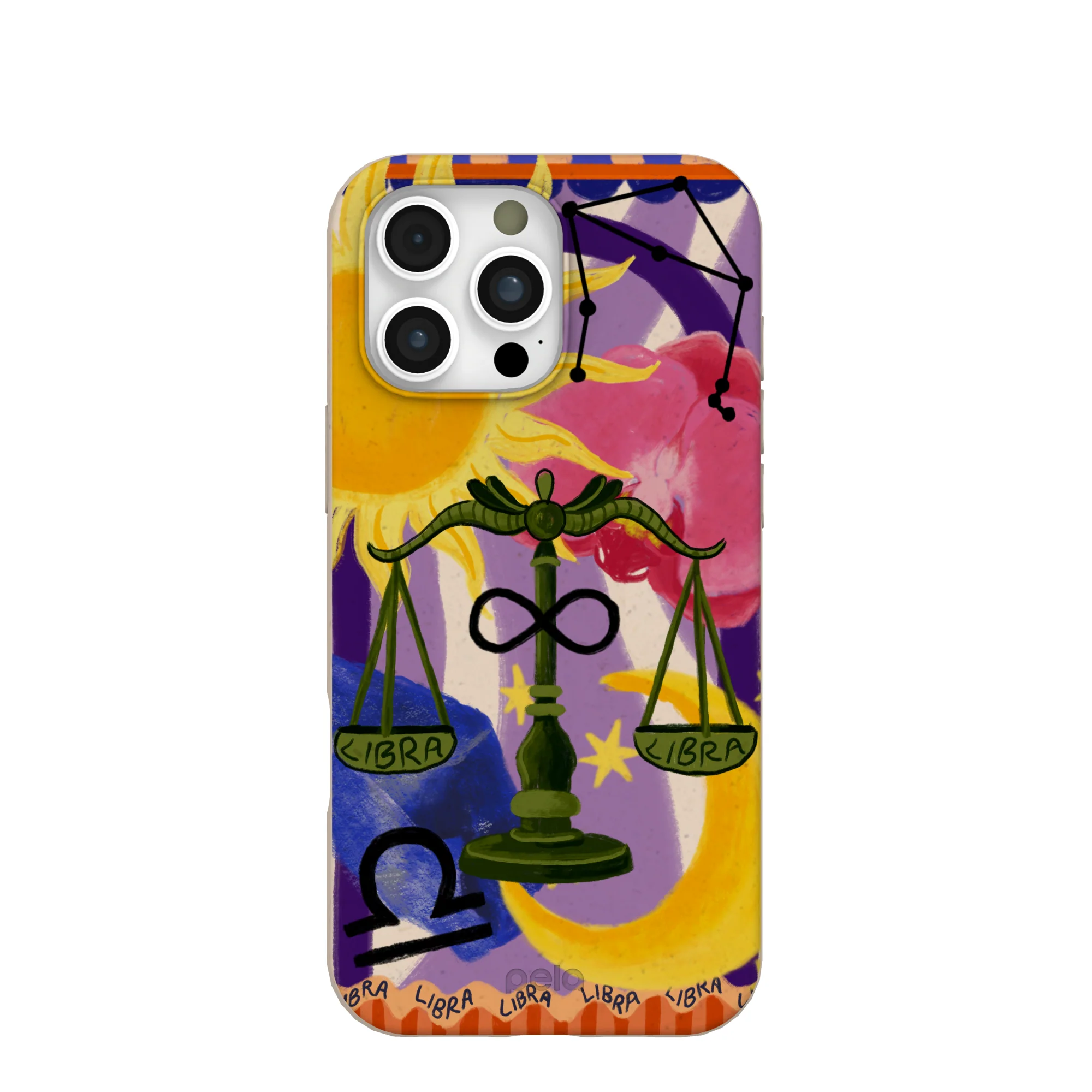 Seashell Libra Scale iPhone 16 Pro Max Case
