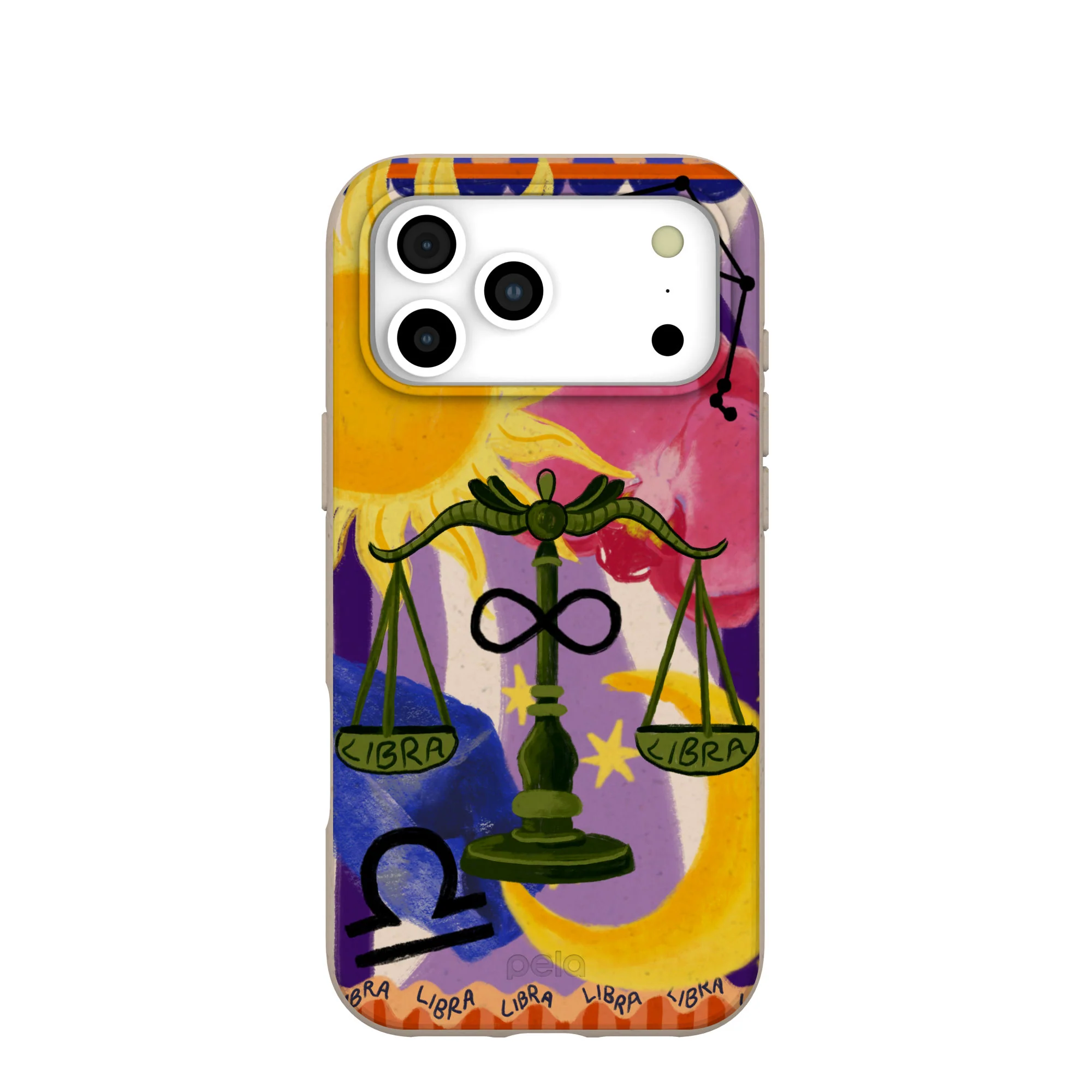 Seashell Libra Scale iPhone 17 Pro Max Case