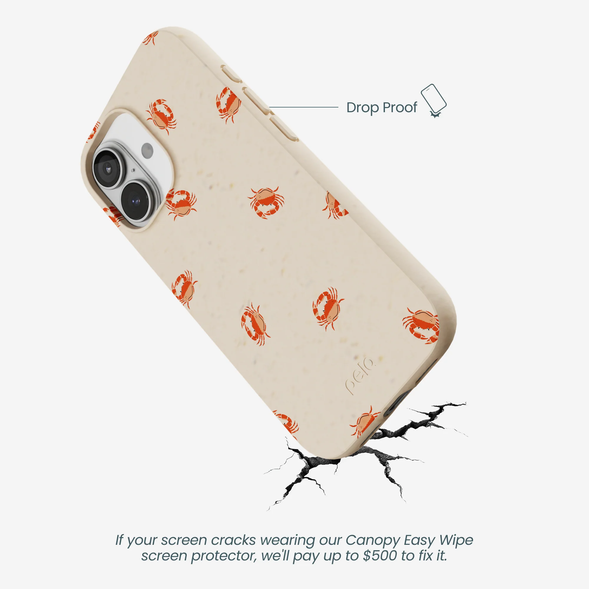 Seashell Lil Crabby iPhone 17 Case - Image 5