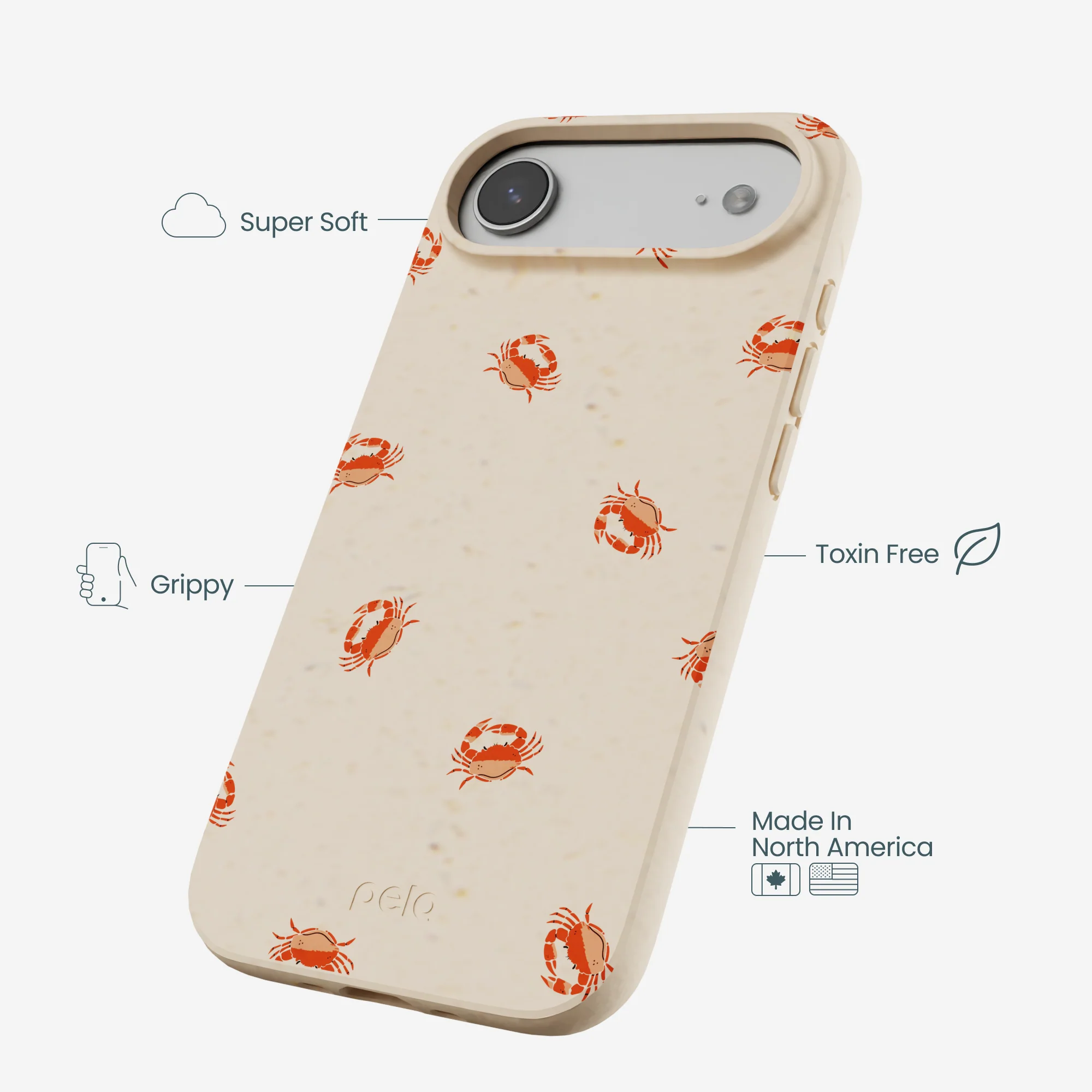 Seashell Lil Crabby iPhone Air Case - Image 4