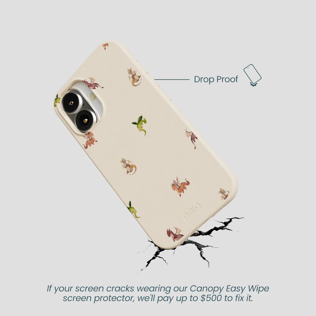 Seashell Lil Dragons iPhone 16 Case - Image 5