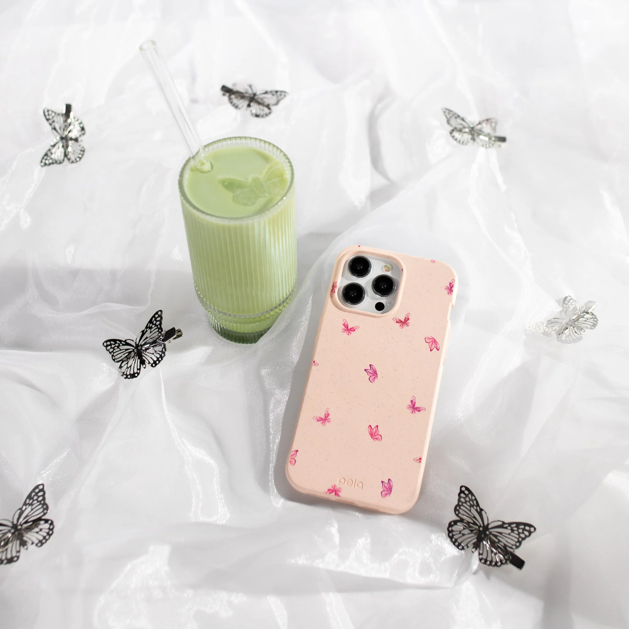 Seashell Lil Flutters iPhone 14 Plus Case - Image 5