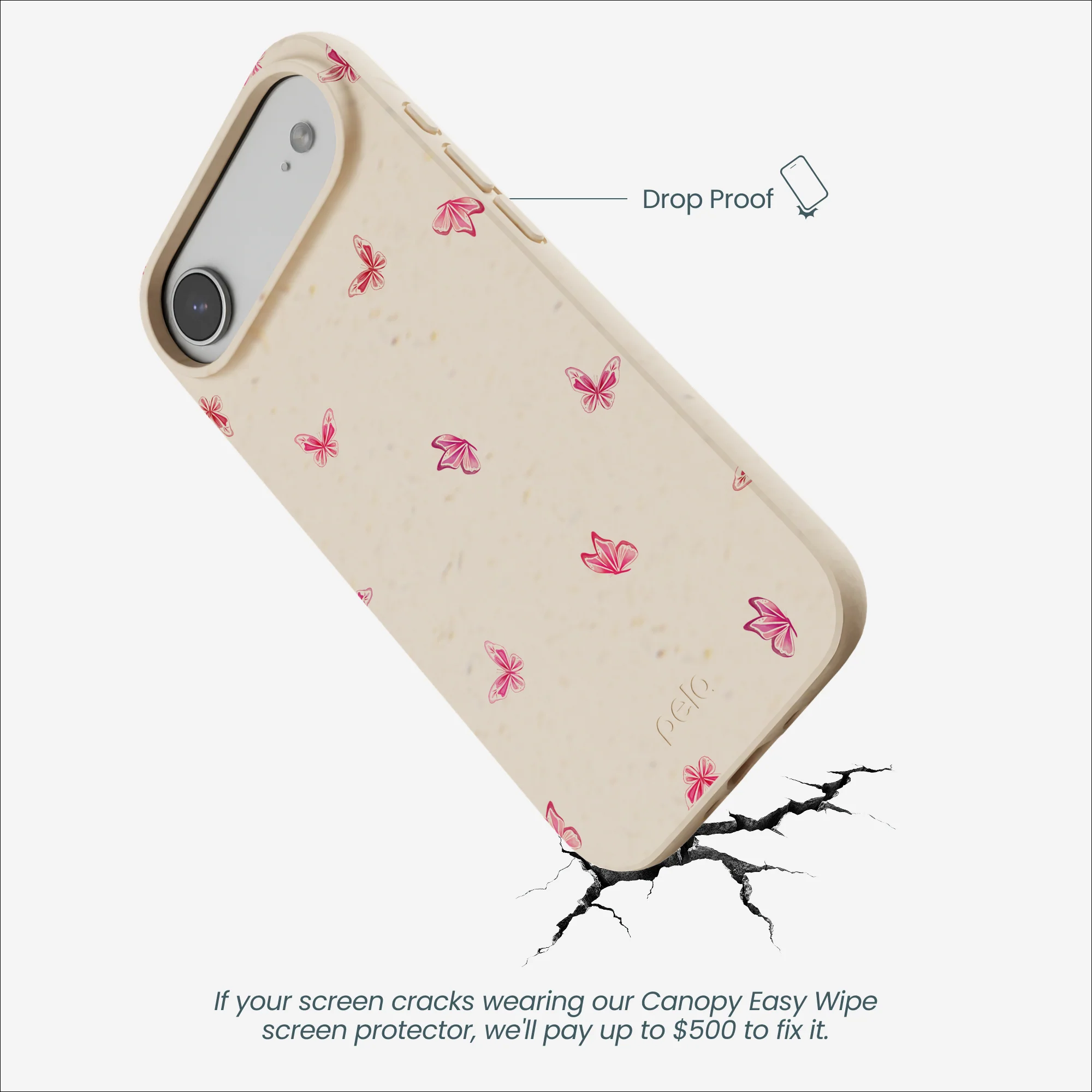 Seashell Lil Flutters iPhone Air Case - Image 5