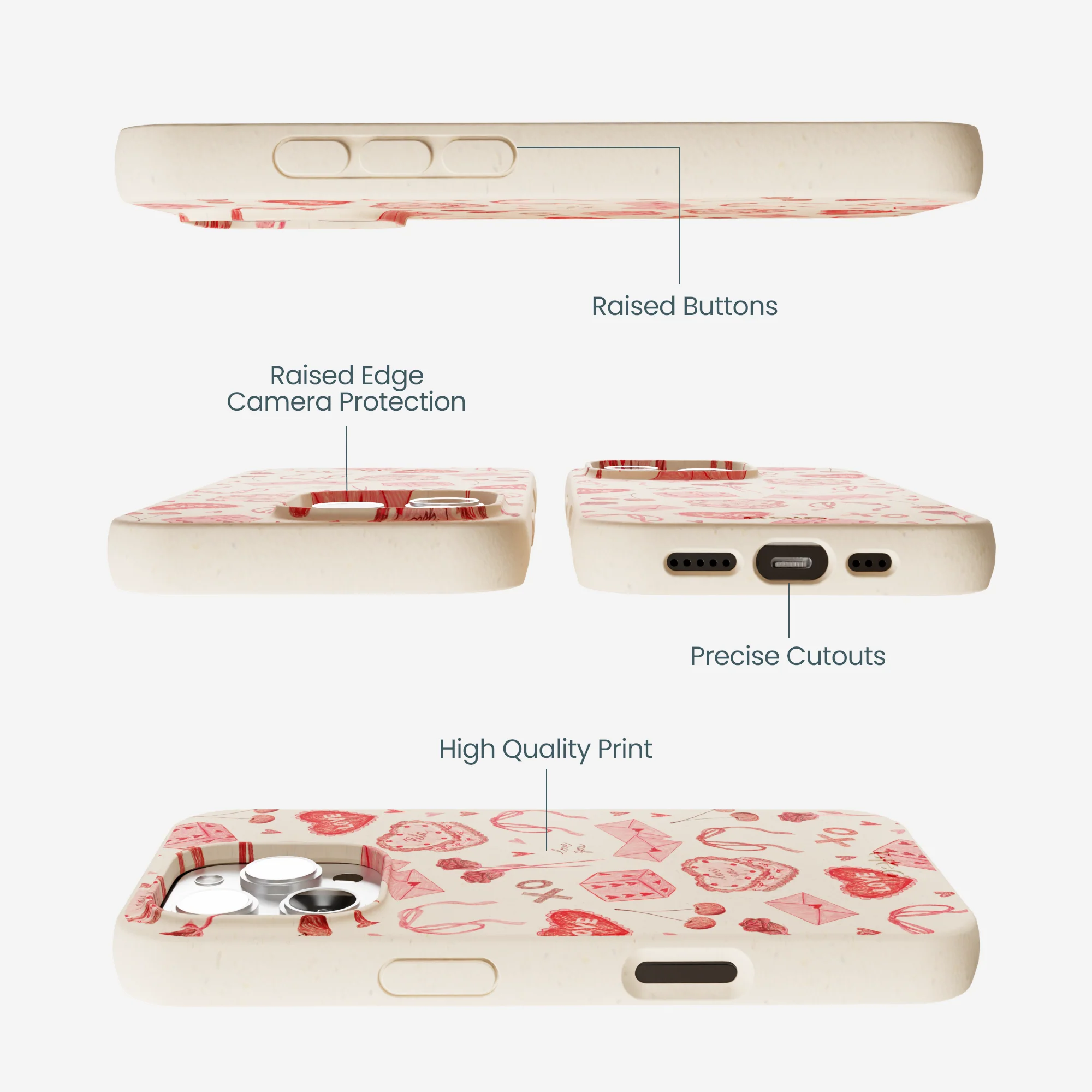 Seashell Love Pack iPhone 16 Pro Max Case - Image 3