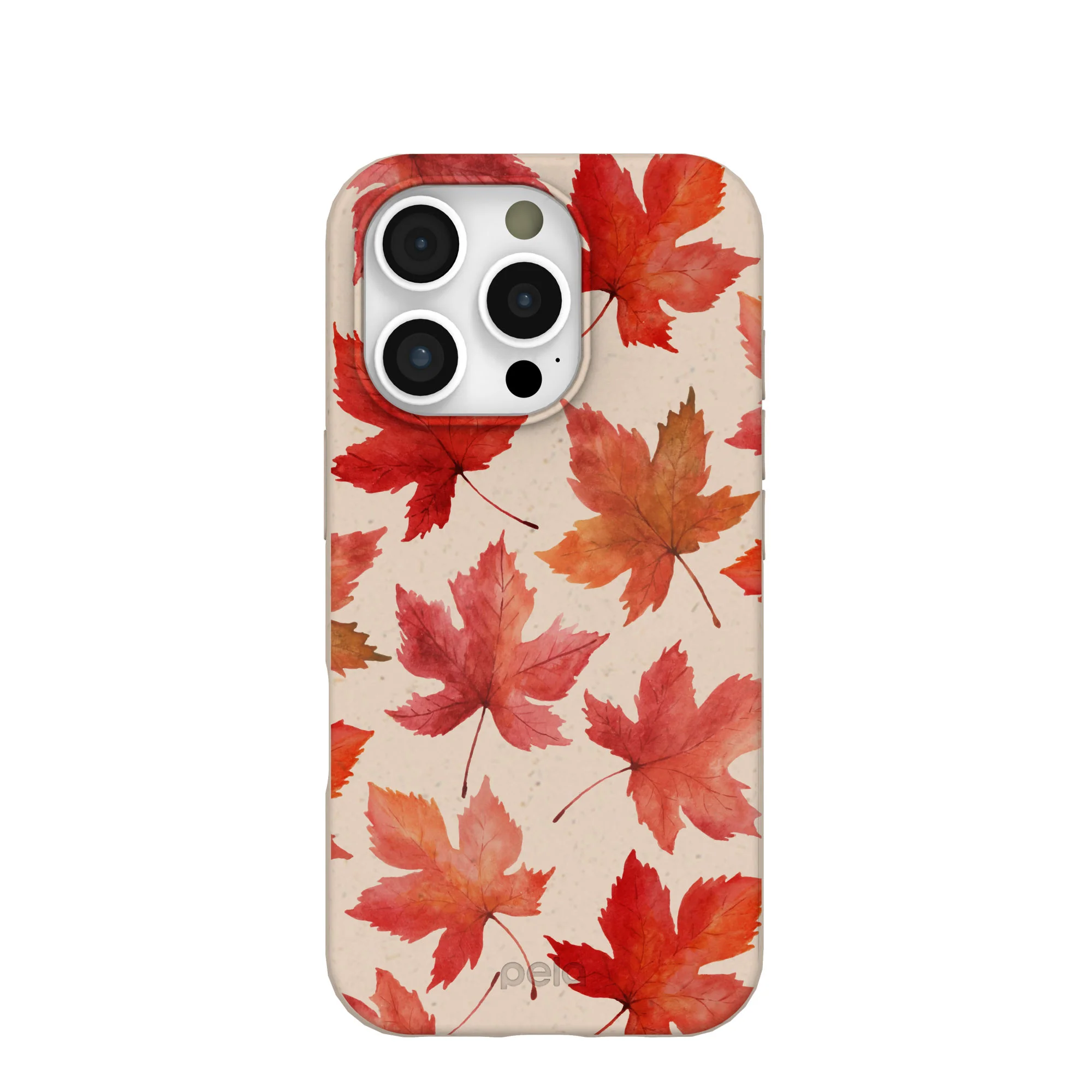 Seashell Maple Leaf iPhone 16 Pro Case