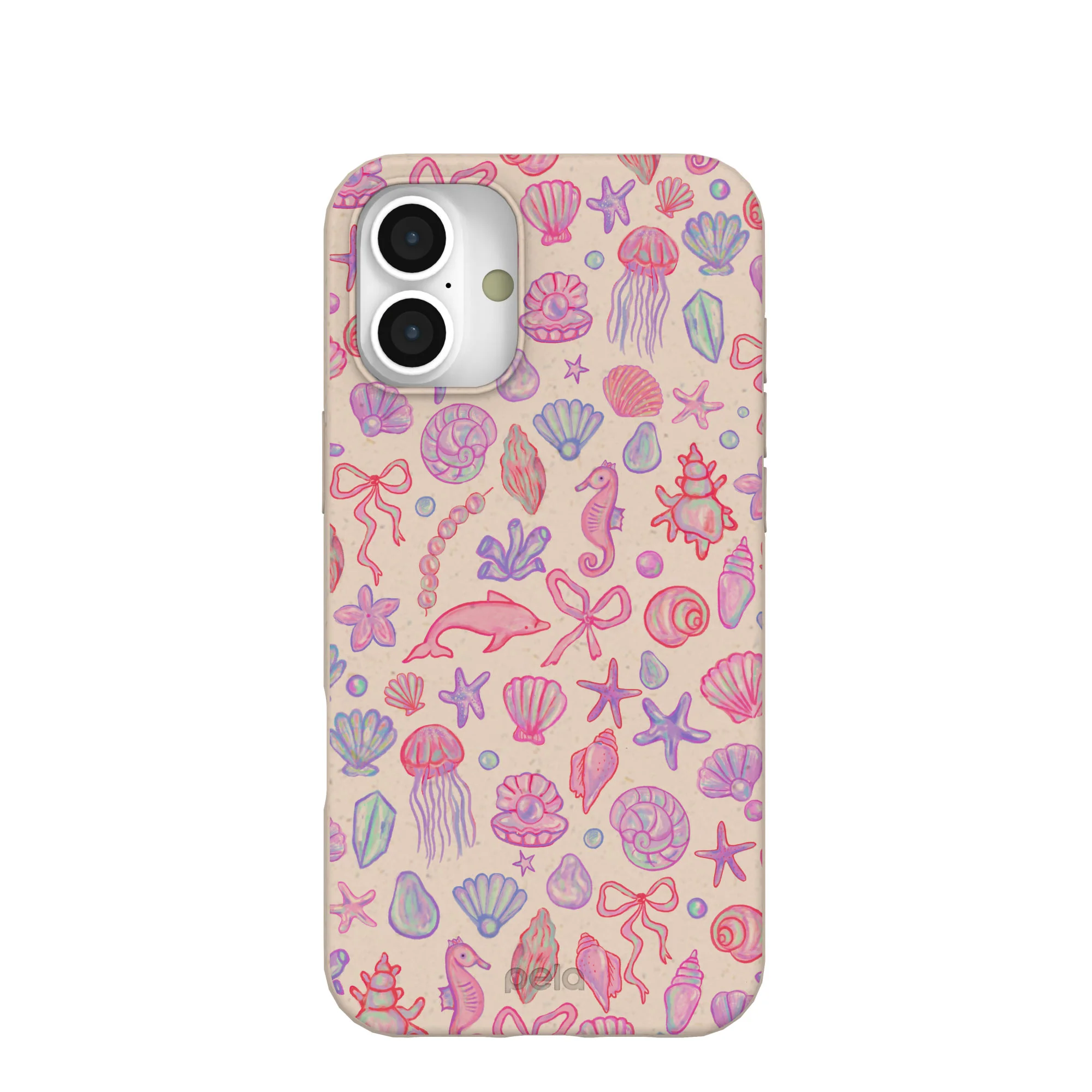 Seashell Mermaid Dreams iPhone 16 Plus Case
