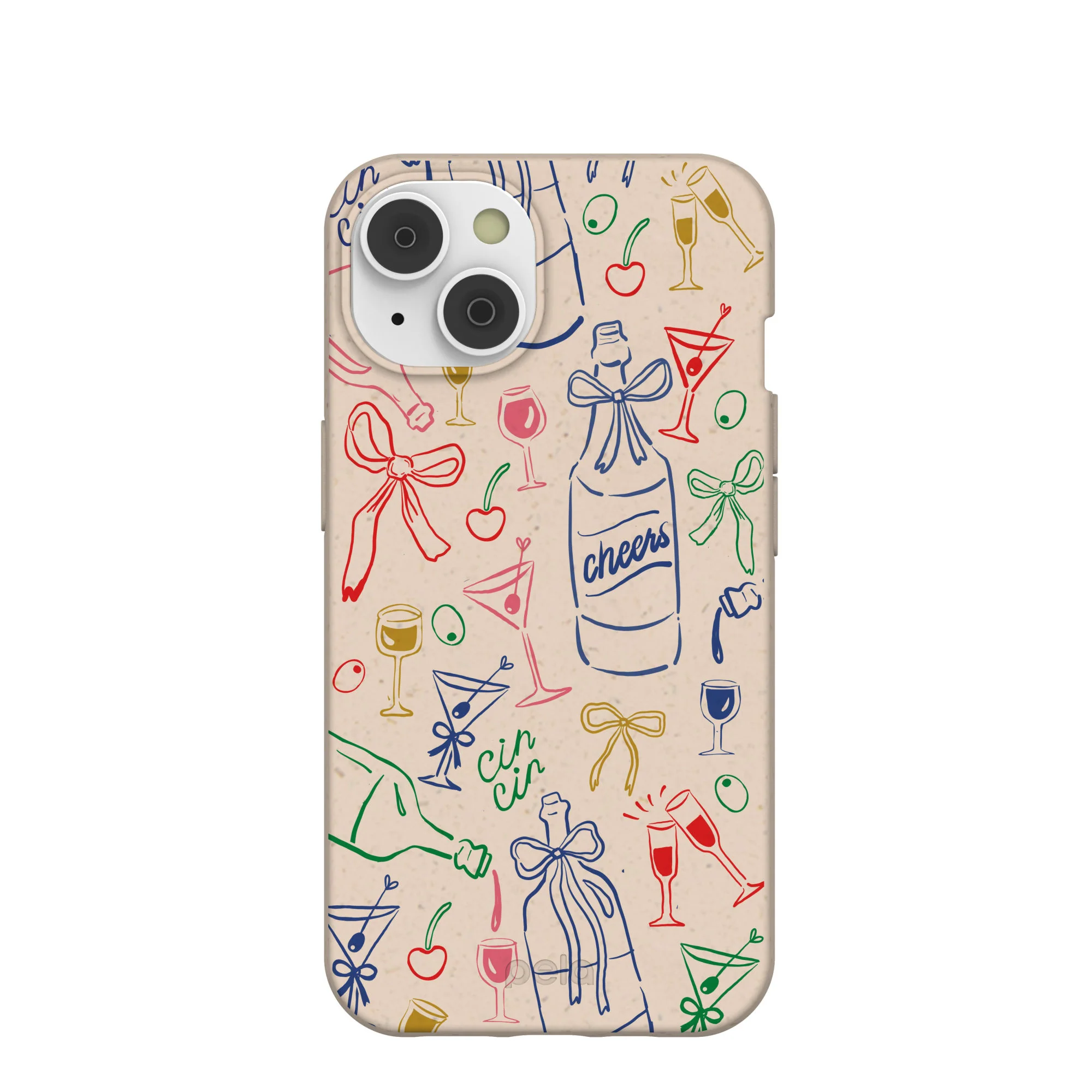 Seashell Midnight Toast iPhone 14 Case