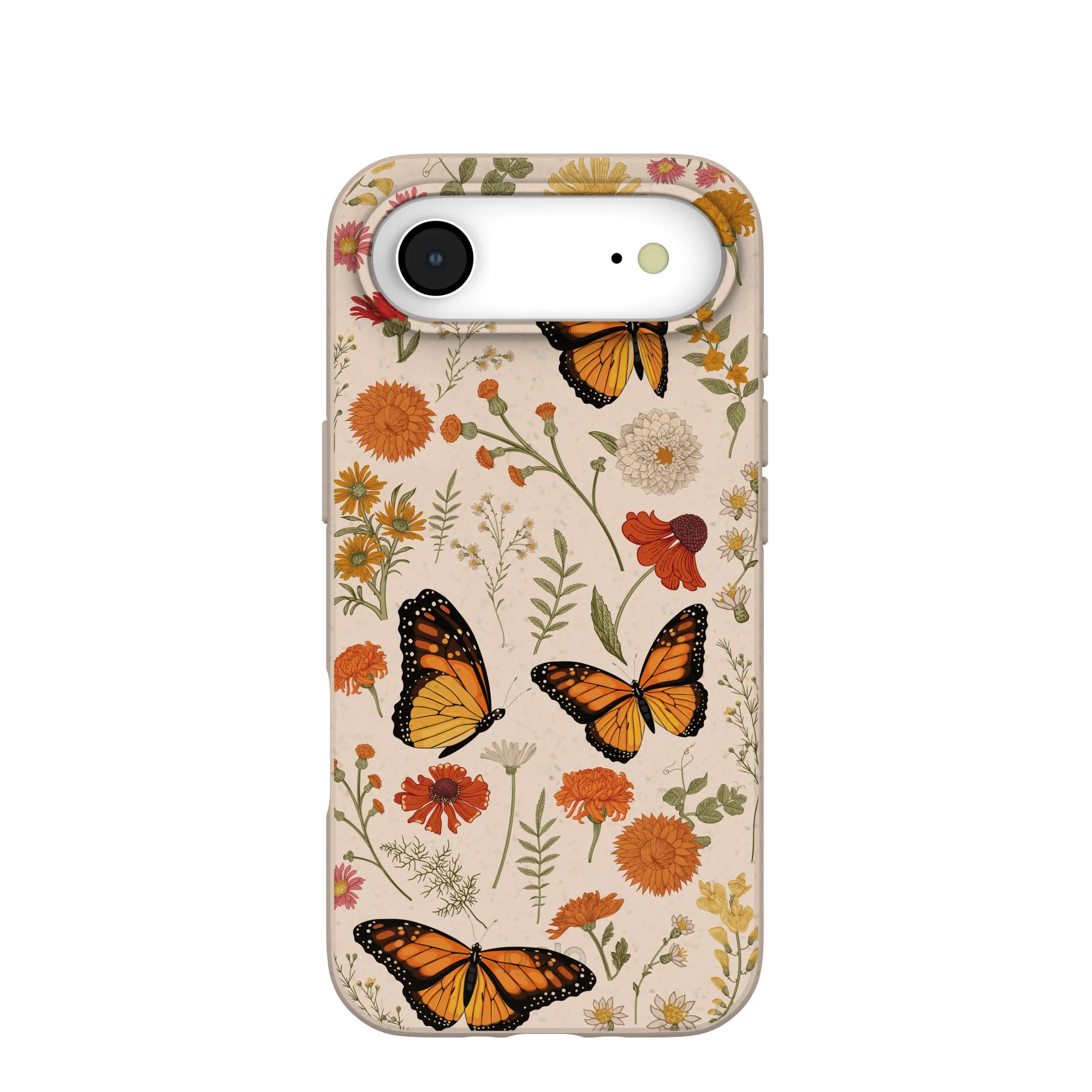 Seashell Monarch Butterfly iPhone Air Case