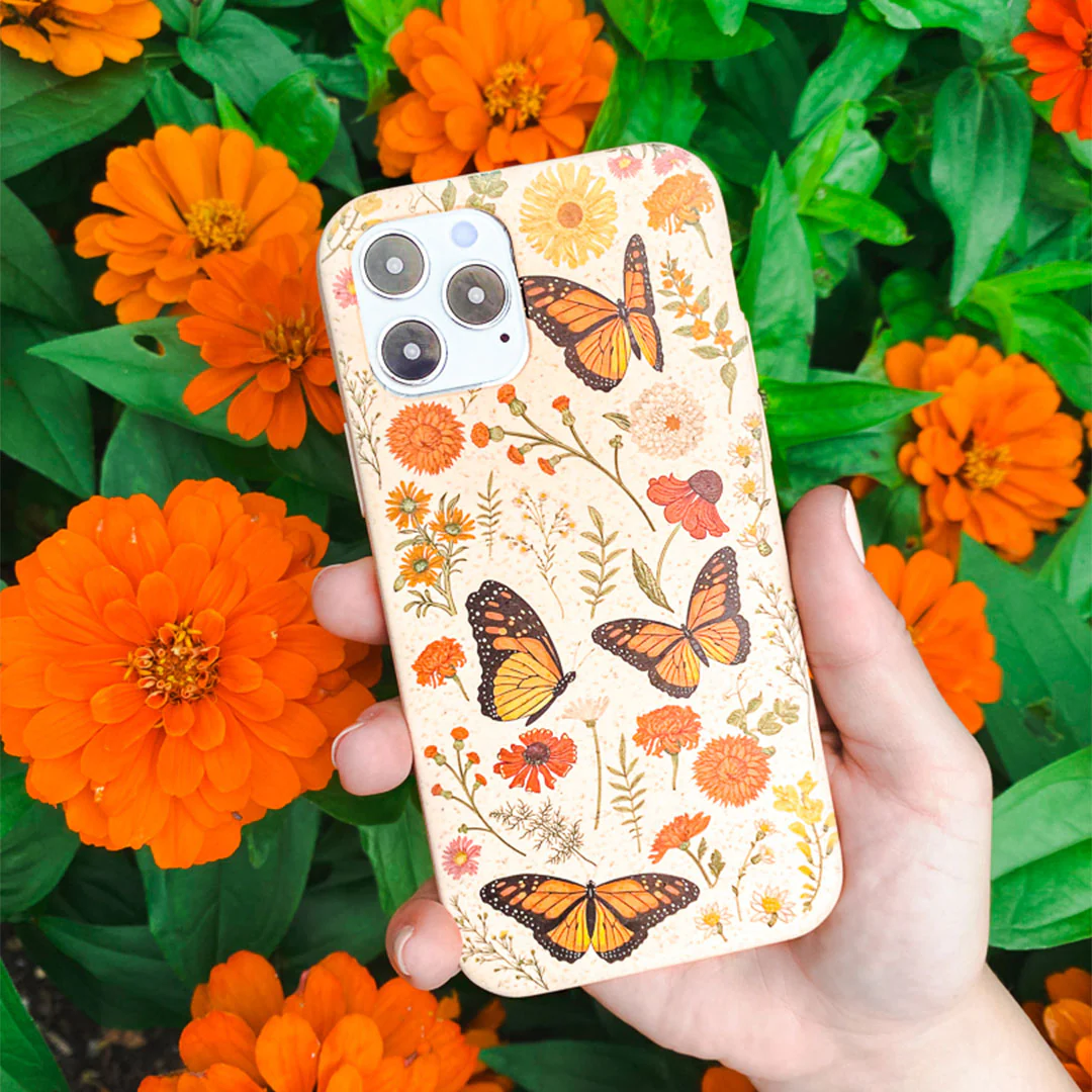 Seashell Monarch Butterfly iPhone Air Case - Image 2