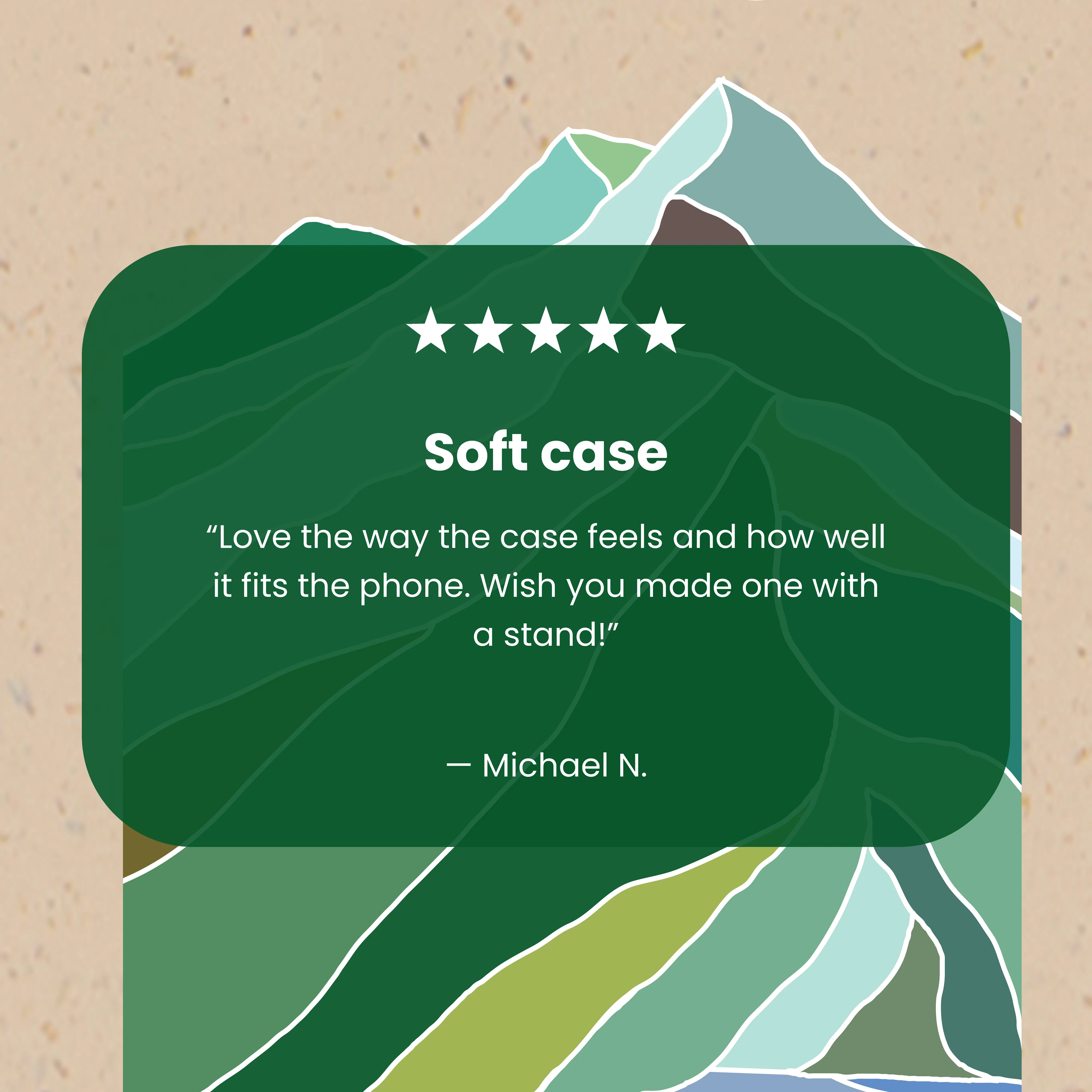 Seashell Mountain Sketch iPhone 14 Plus Case - Image 4