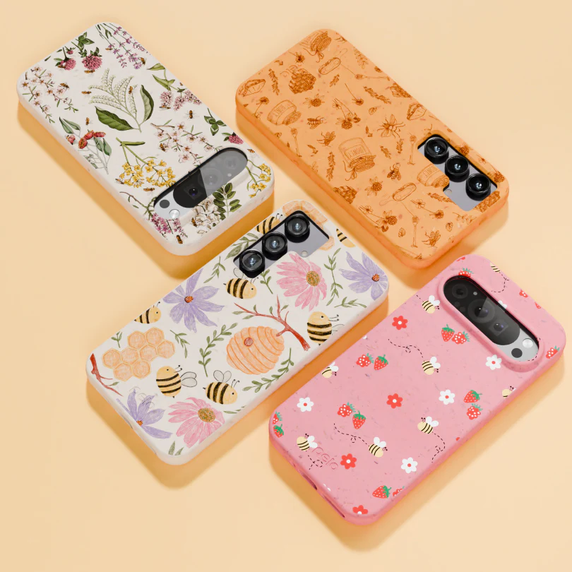 Seashell Nectar and Pollen Samsung Galaxy S23 Case - Image 6